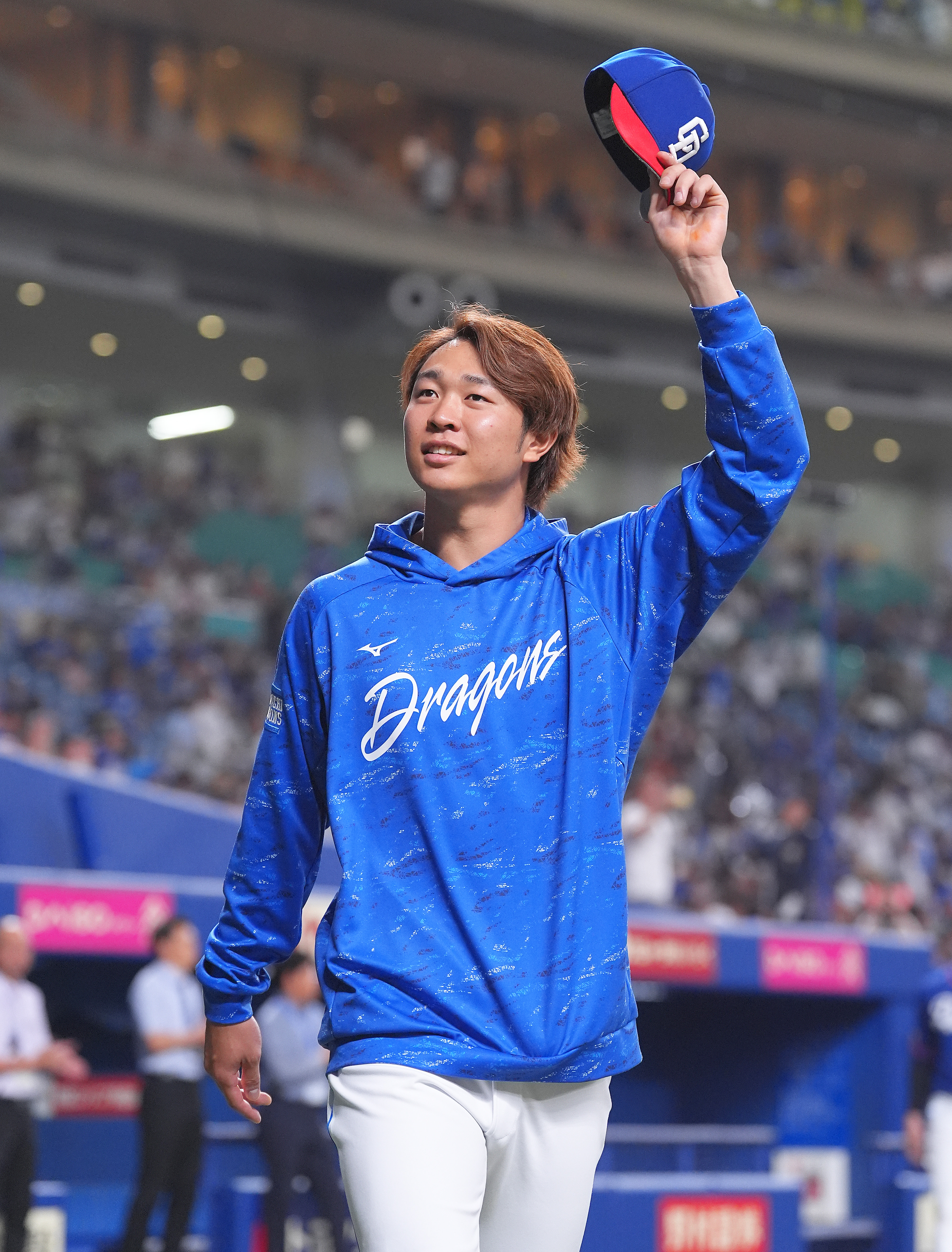 中3―D2 中日・高橋宏が7回1失点で今季初勝利 中田は六回に1号