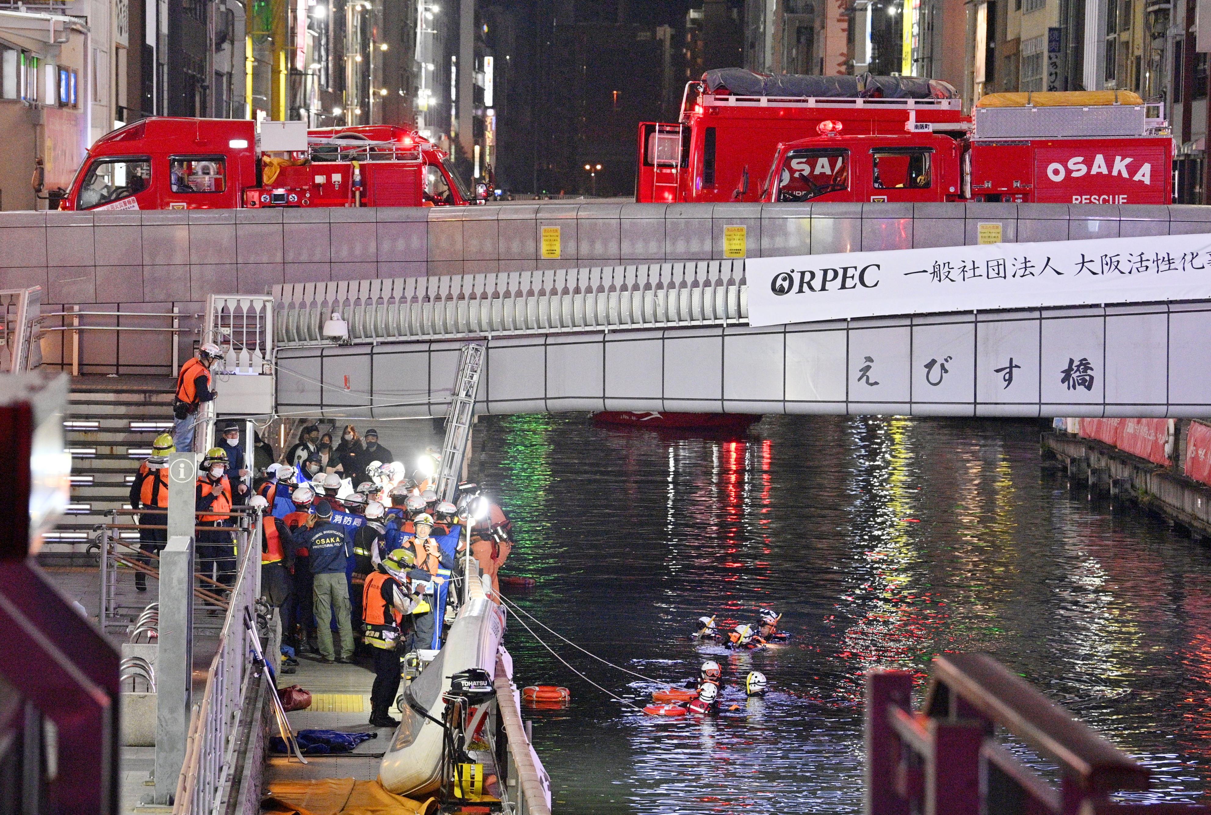 道頓堀 川 遺体