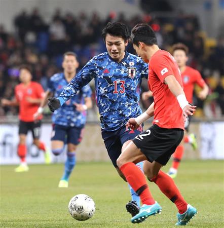 試合結果 サッカー日本代表 優勝逃す 韓国に敗れる ｅ １選手権 サンスポ