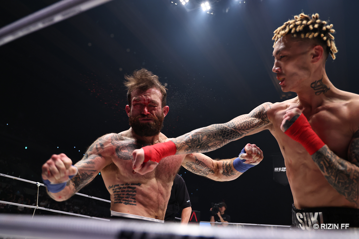 RIZIN．46】ほぼ素手で闘うバイオレンスなベアナックル戦