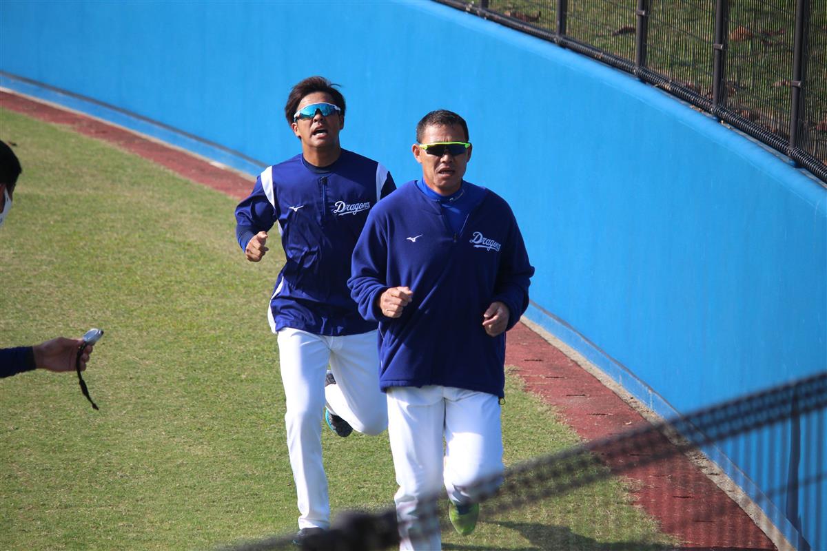 中日ｄ３位 土田に思わぬ対戦相手福留とポール間走で対決 サンスポ