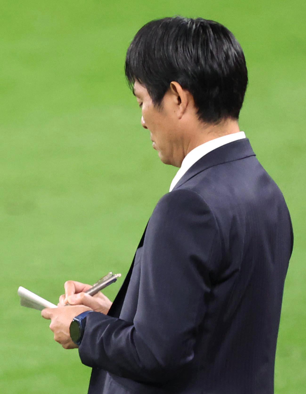 今日の超目玉 サッカー日本代表監督 森保一 直筆サイン 現役時代