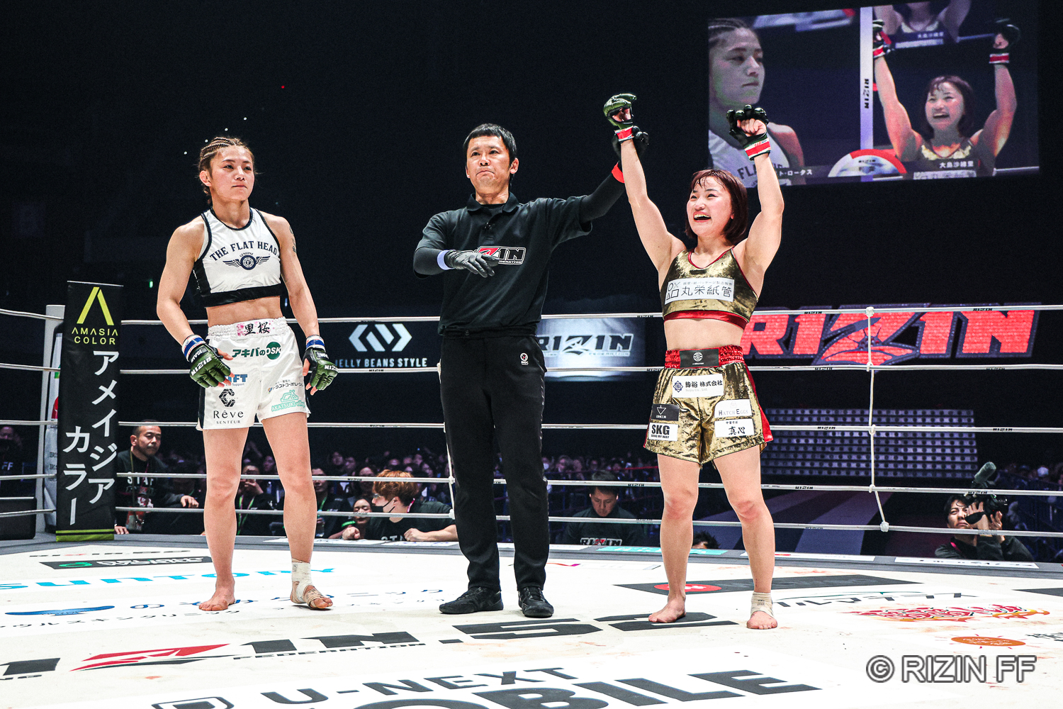 プロ格ヒーローズ　RENA ケイトロータス　朝倉海セット RIZIN.52】現DEEP王者の大島沙緒里、美女格闘家のケイト・ロータスに