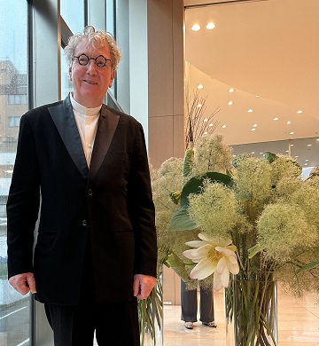 竹と花の版画 大きめのアート作品 デビット　リー　楽園 竹と花の版画 大きめのアート作品 デビット リー 楽園 版画