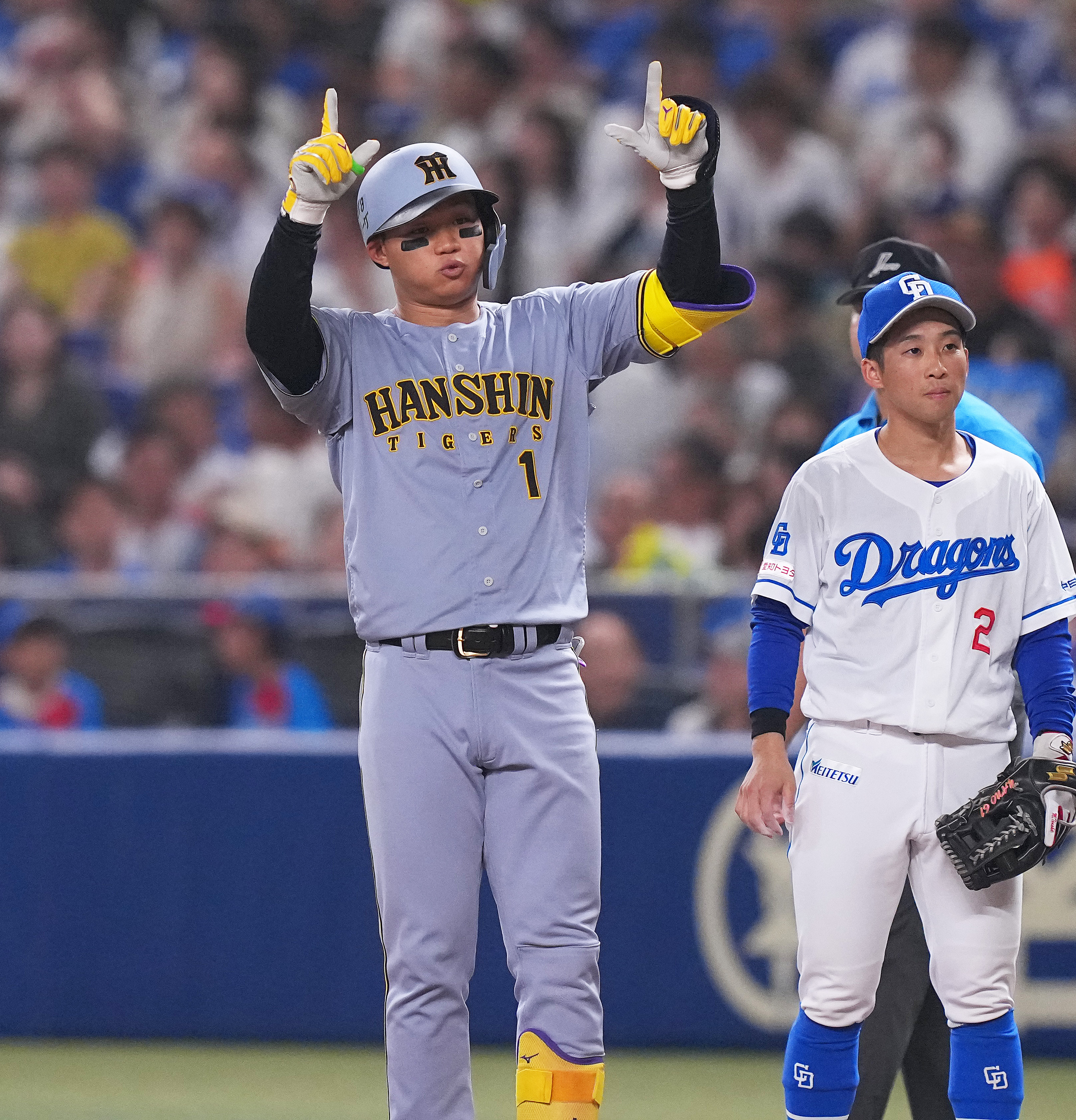 阪神・森下翔太が4試合ぶりの打点「もう少し早く打てれば」 クリーン