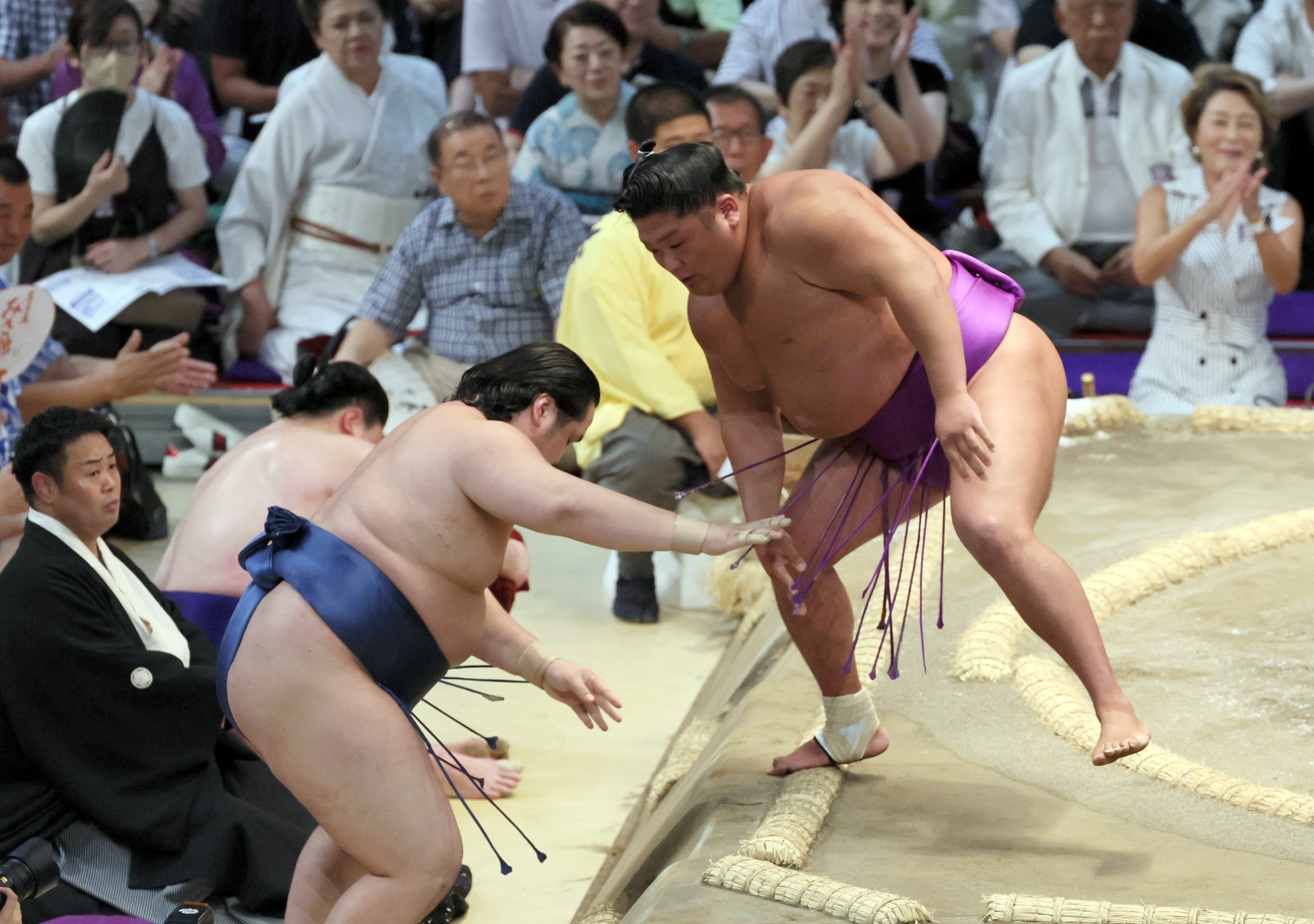 藤島親方のこの一番】復帰した尊富士は地力の違いを見せつけた 攻める相撲に徹することだ - サンスポ