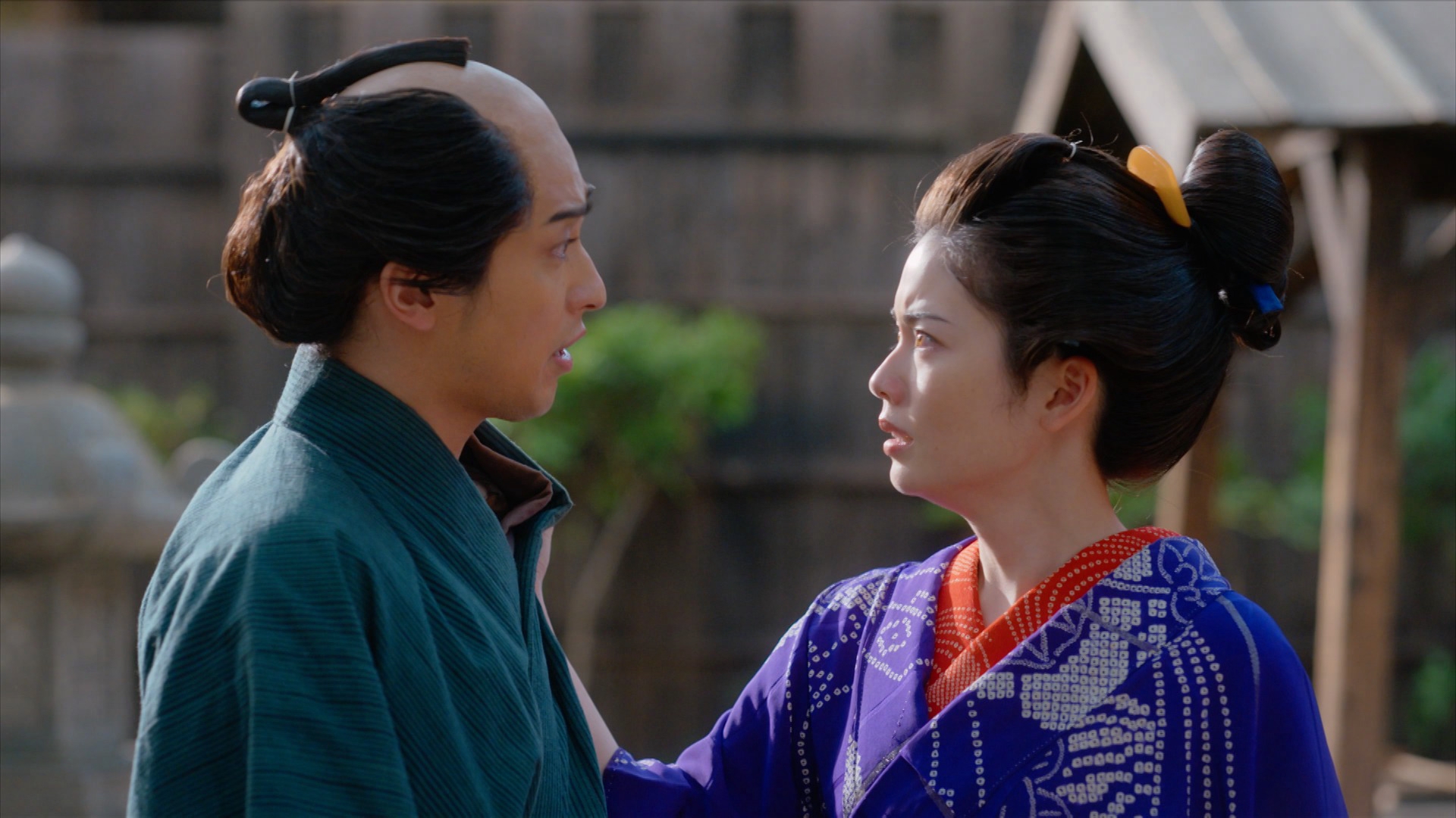 小芝風花 横浜流星 共演映画登場Ver 中河与一 中河與一 天の夕顔 昭和23年 NHK大河「べらぼう」視聴者騒然 蔦重（横浜流星）と瀬川（小芝