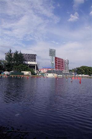 コボスタ浸水 天気回復も被害甚大 楽天 ソフト中止に サンスポ コボスタ浸水 天気回復も被害甚大 楽天 ソフト中止に サンスポ