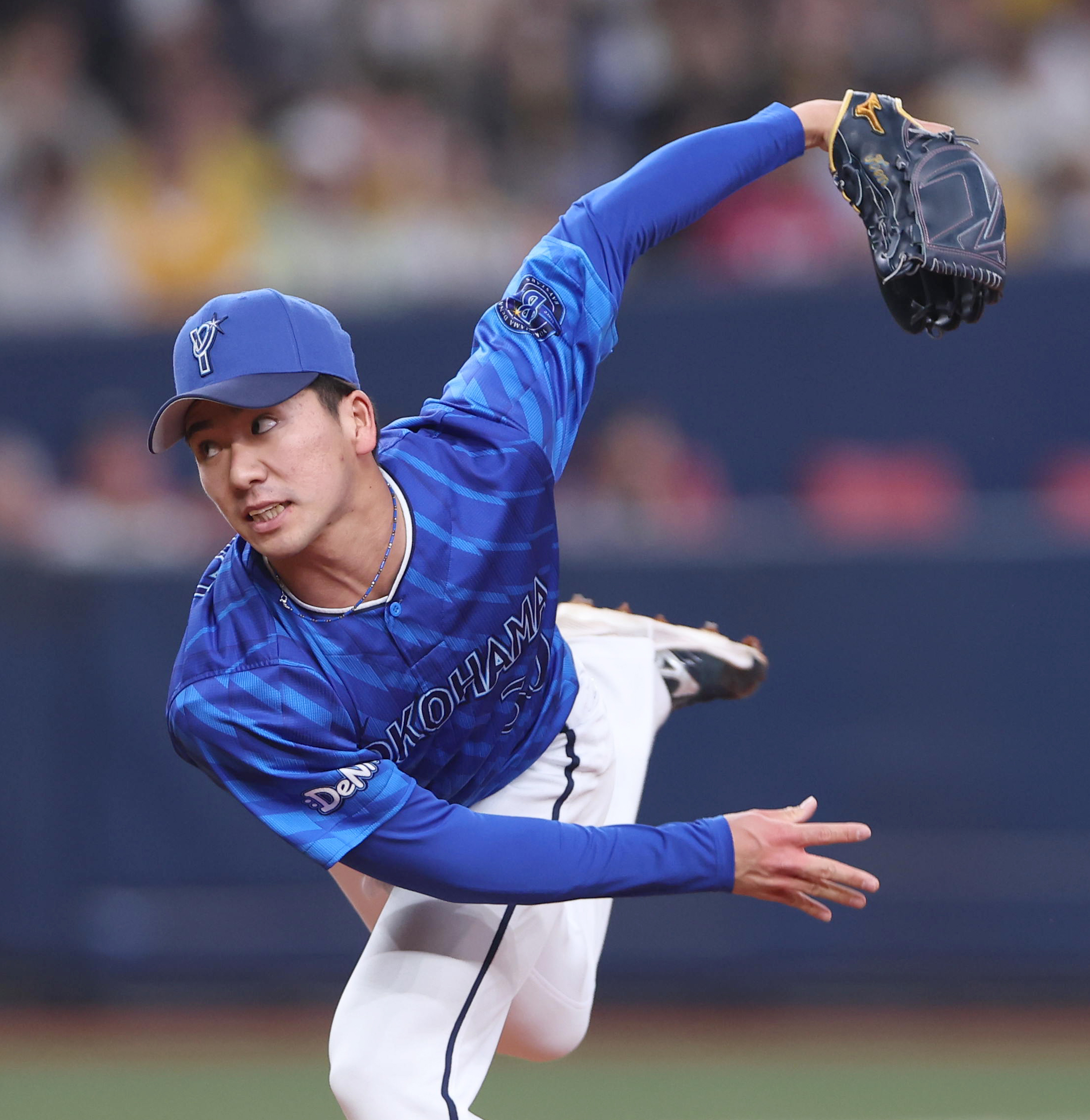 DeNAのドラフト2位・篠木健太郎がデビュー戦で1回無失点 ピンチ