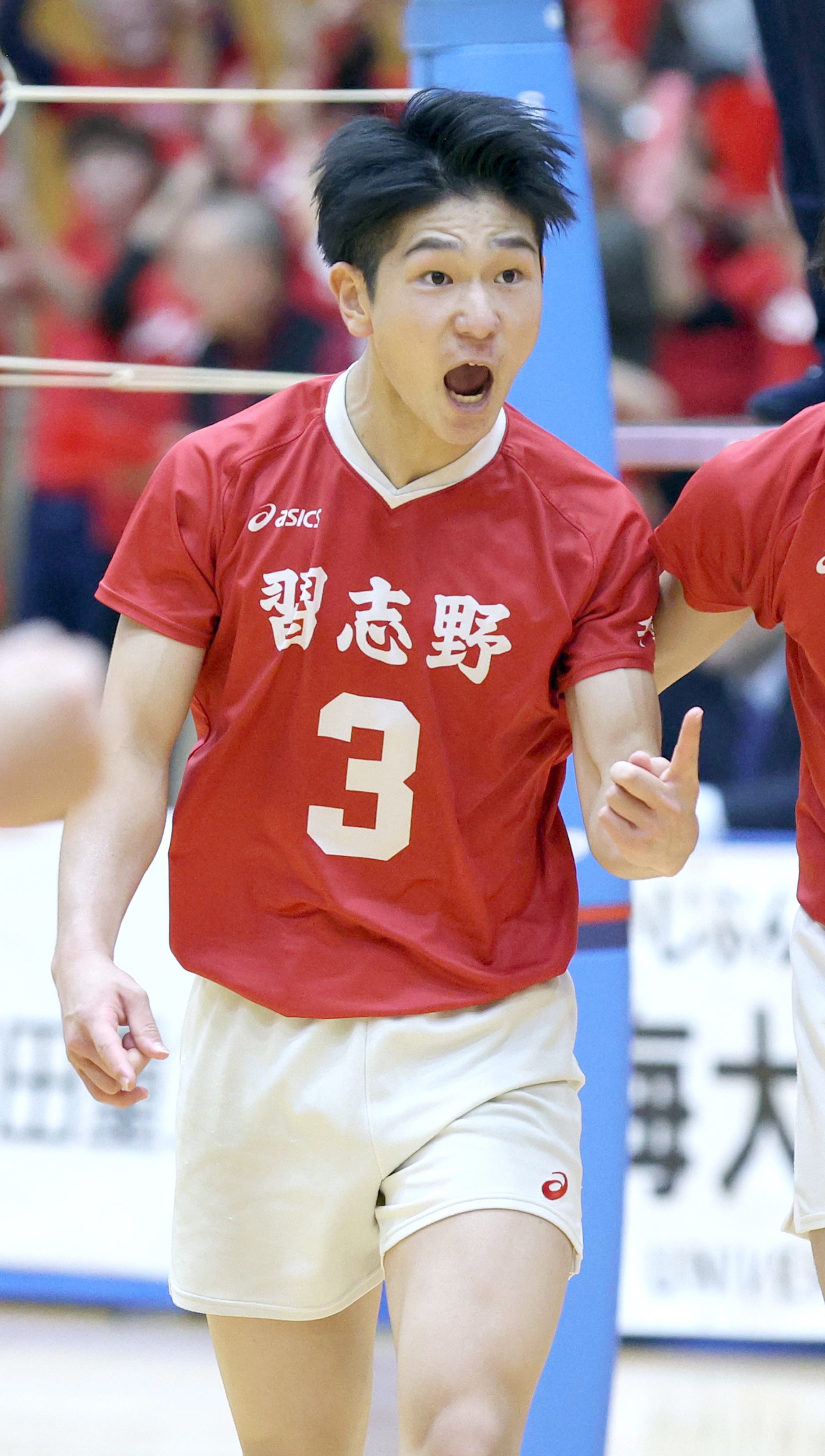 千葉県強豪習志野高校バレー ジャンバー 春の高校バレー千葉県決勝