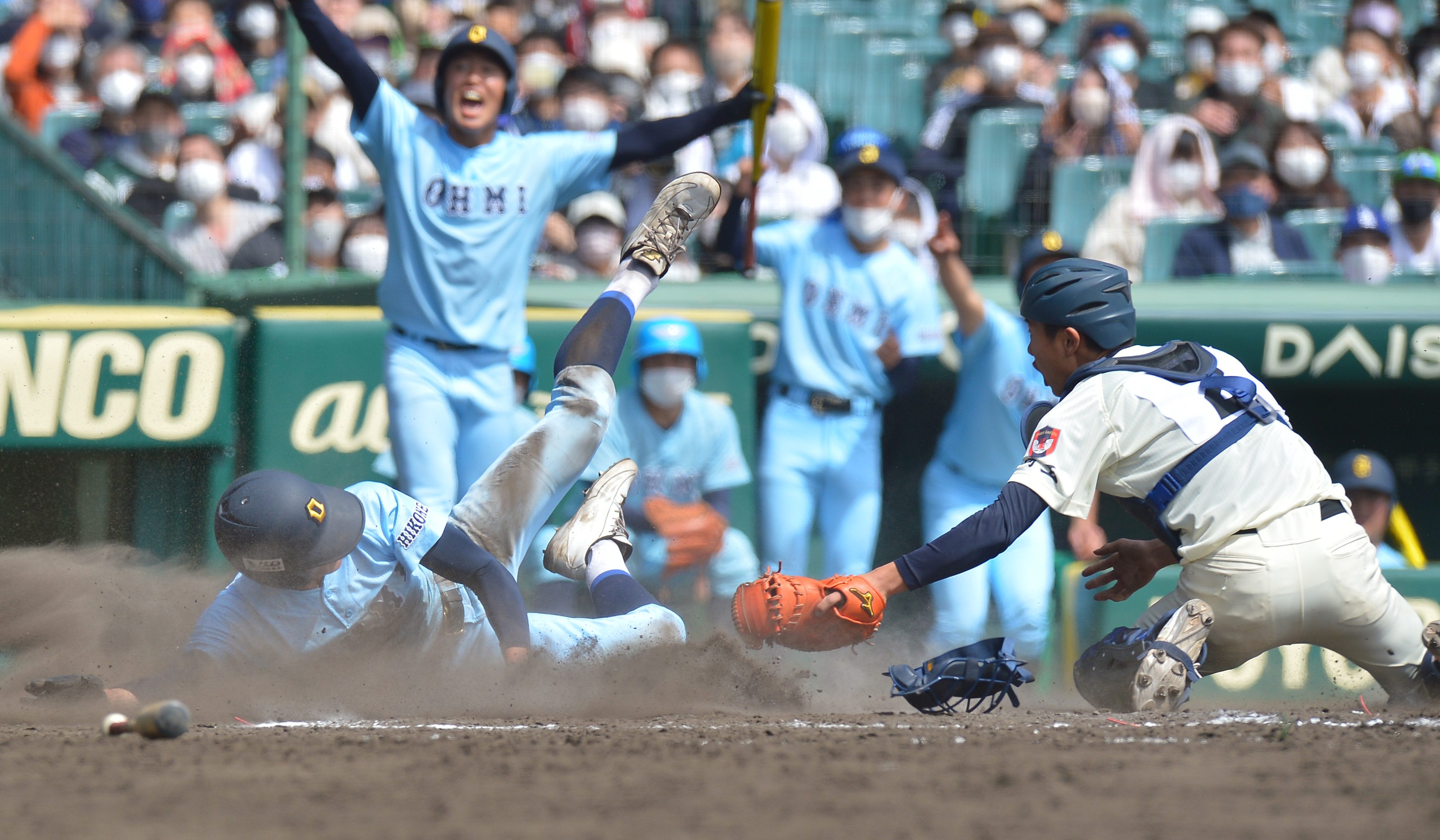 近江 津田 好走塁で同点の生還 足に自信がある センバツ サンスポ