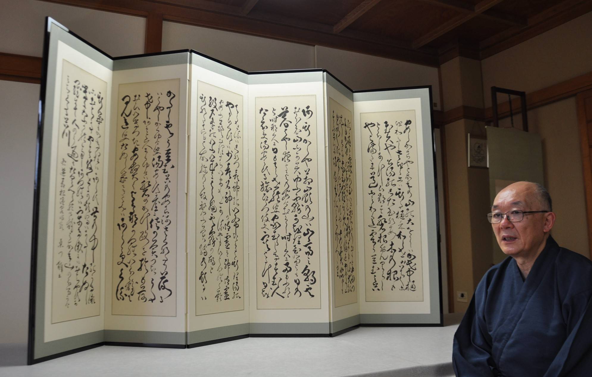 文明開化の歌人・大熊弁玉の直筆屛風を初公開 横浜・三宝寺で4月18日に