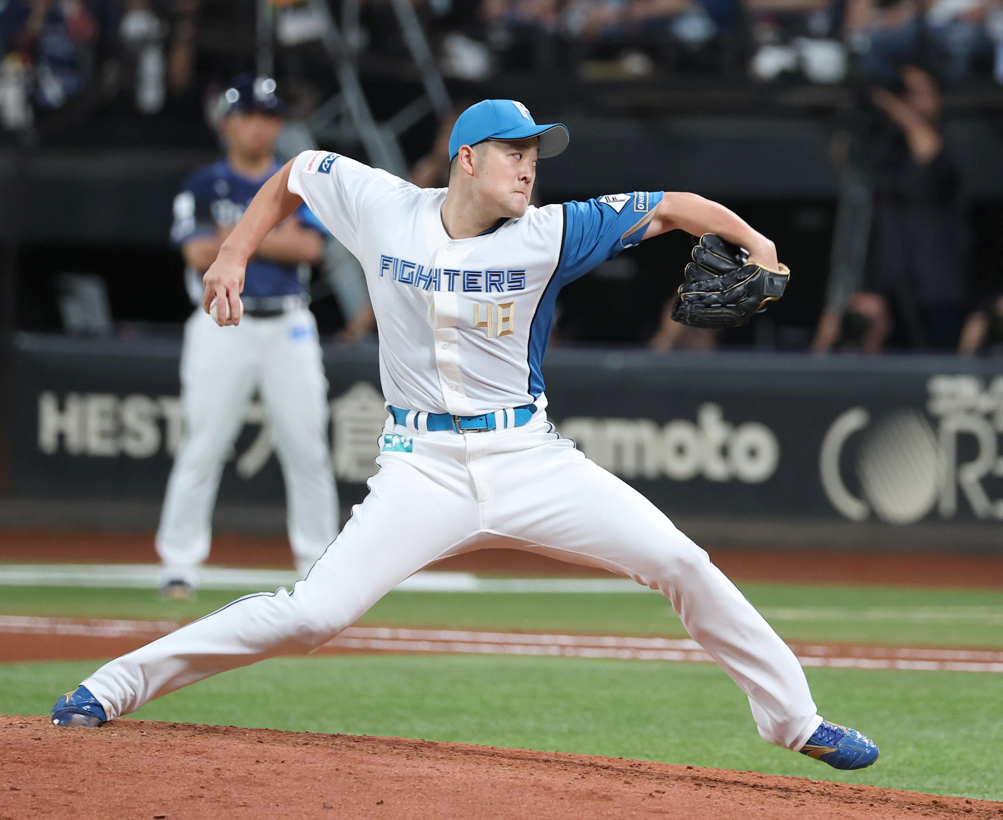 日本ハム・斎藤友貴哉が161キロ連発「（球速は）出そうと思っていない