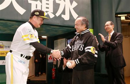 ソフトバンク・孫オーナー、大勝にご機嫌「最高ですね」 - サンスポ