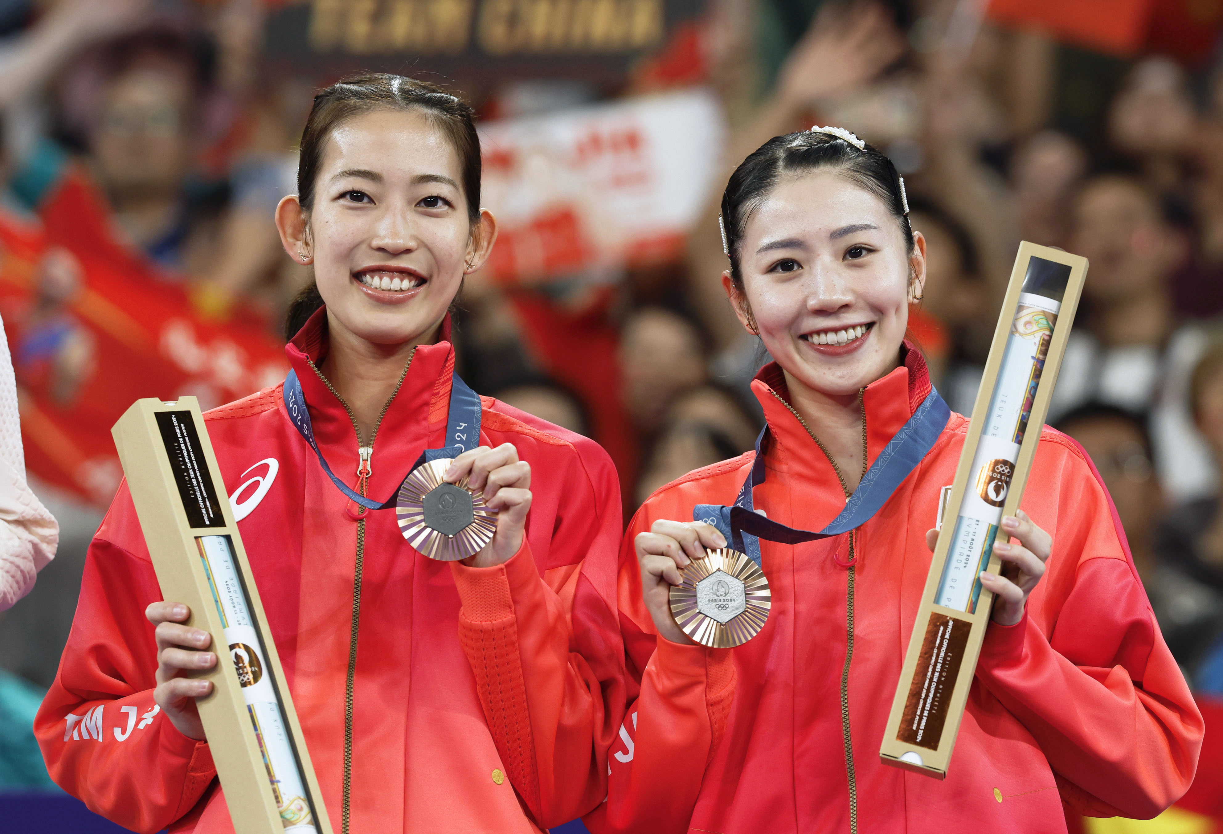 エポック ワン 【志田 千陽】ストレート勝利で笑顔の銅メダル（24.8.3）