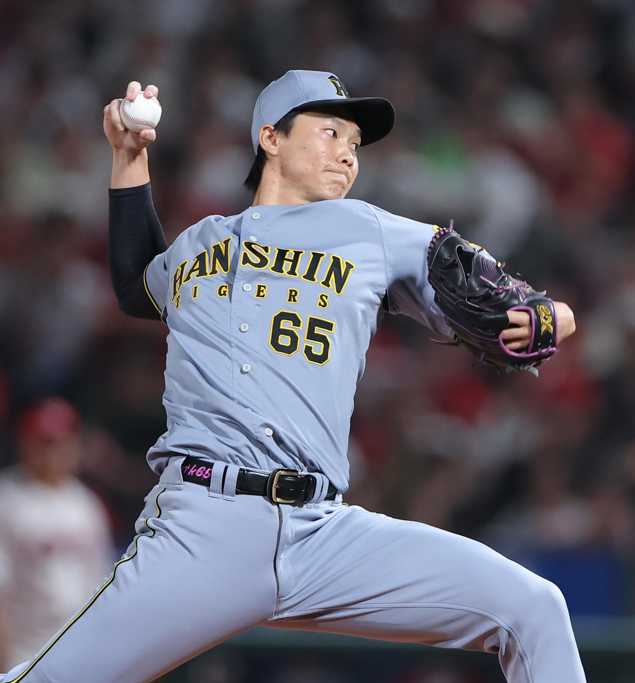 阪神 湯浅投手 日本代表ユニフォーム 22 湯浅京己が圧巻の3者連続三振！巨人・原監督も大絶賛「マークし