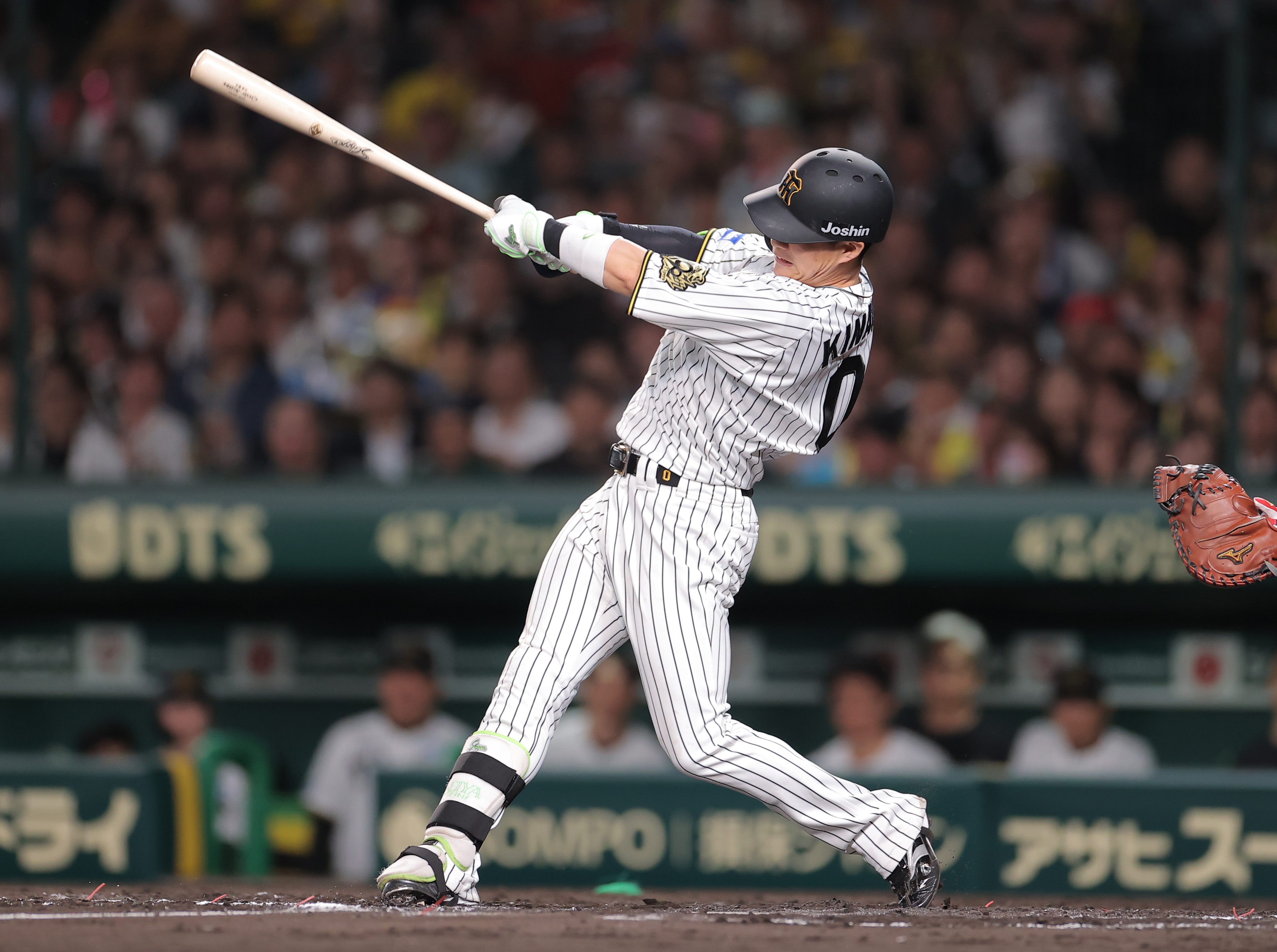 阪神・木浪聖也、同点打に「初球から思い切って打ちにいきました