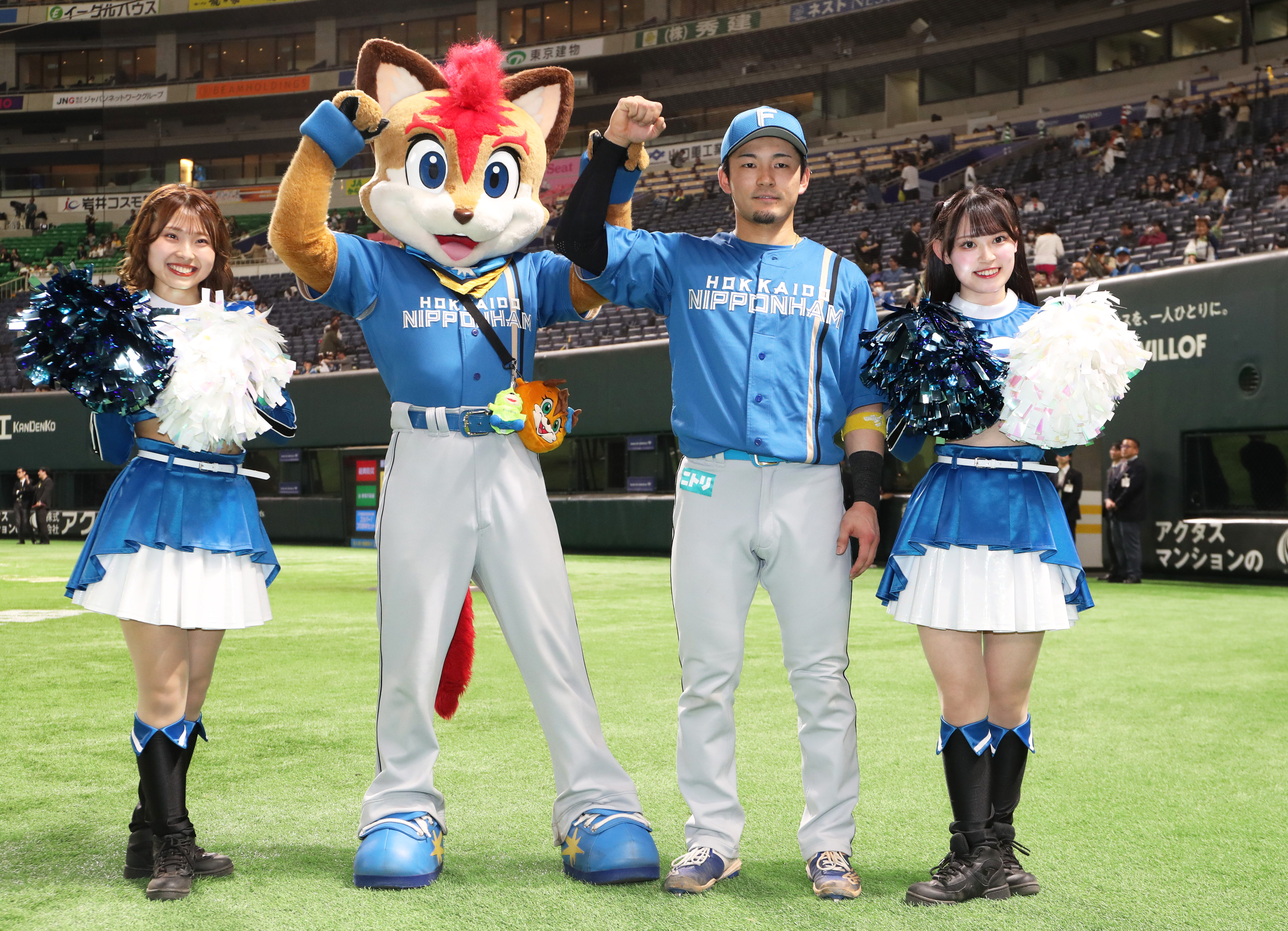 日本ハム・水野、十回に勝ち越しソロ「高めに来た球を狙おうと思った