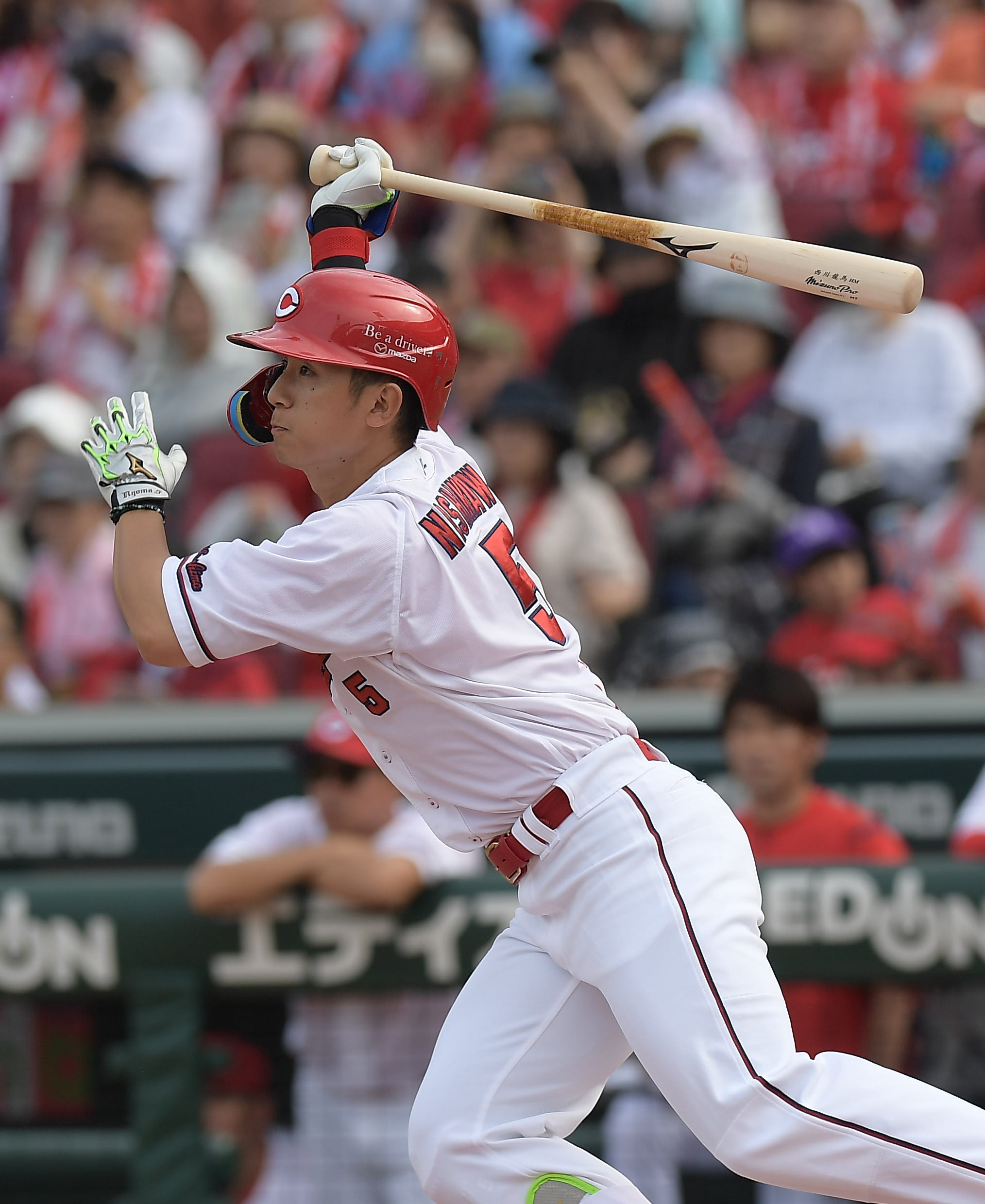 広島・西川龍馬は姿見せず　注目のＦＡ選手は沈思黙考か…