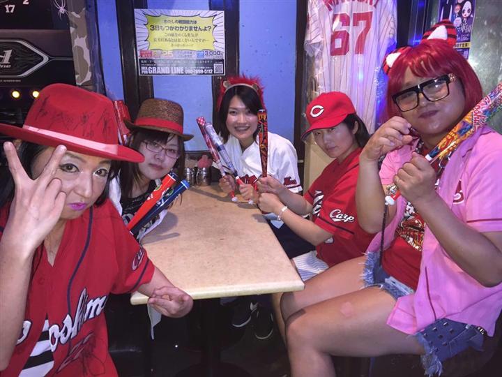  PARTY - カープ女子必見⁉︎ カープ女子へ宣戦布告！ カープオネエらの夜会に潜入、乙女たち