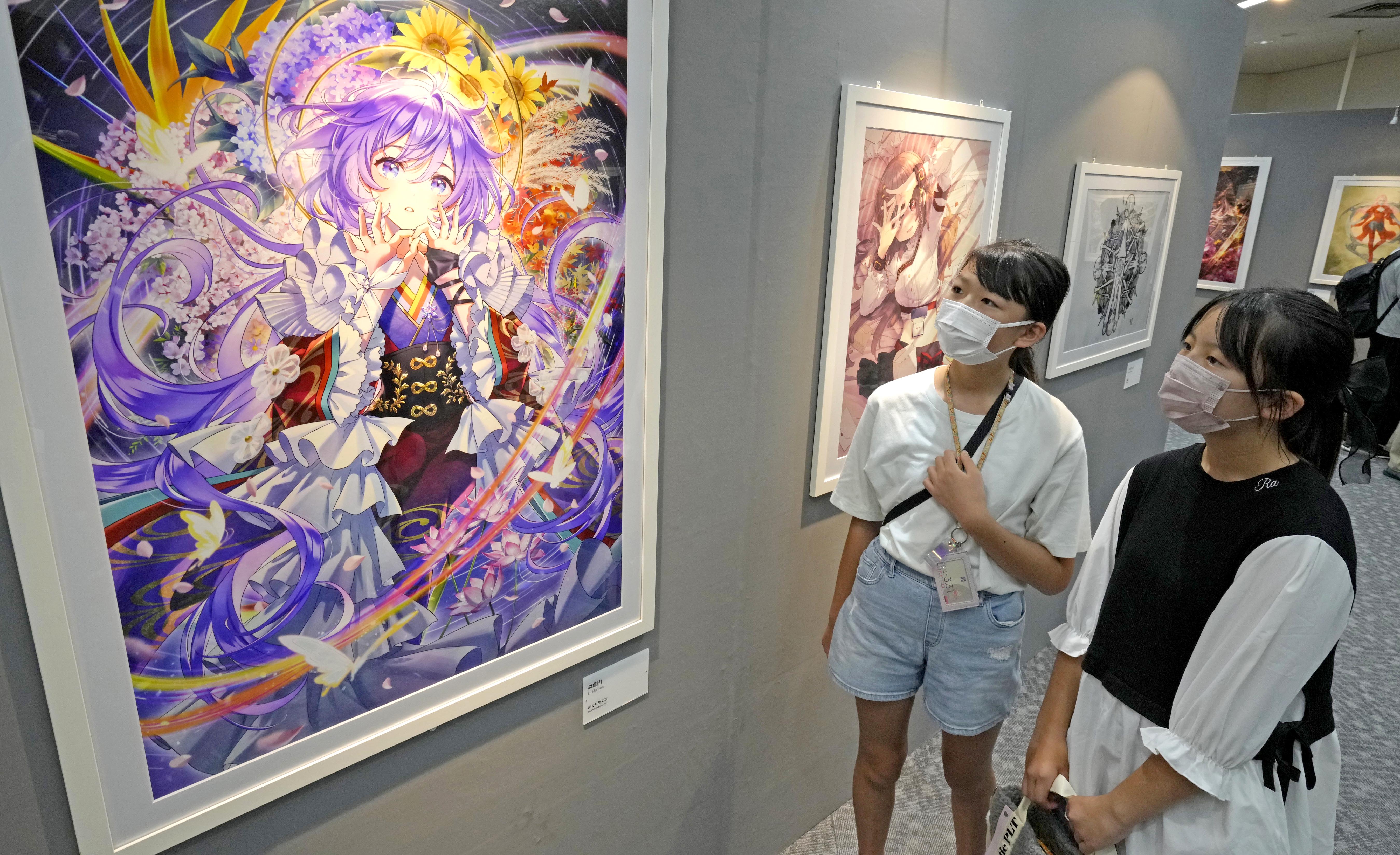 絵師」100人のイラスト一堂に 大阪・ATCで開幕 - 産経ニュース