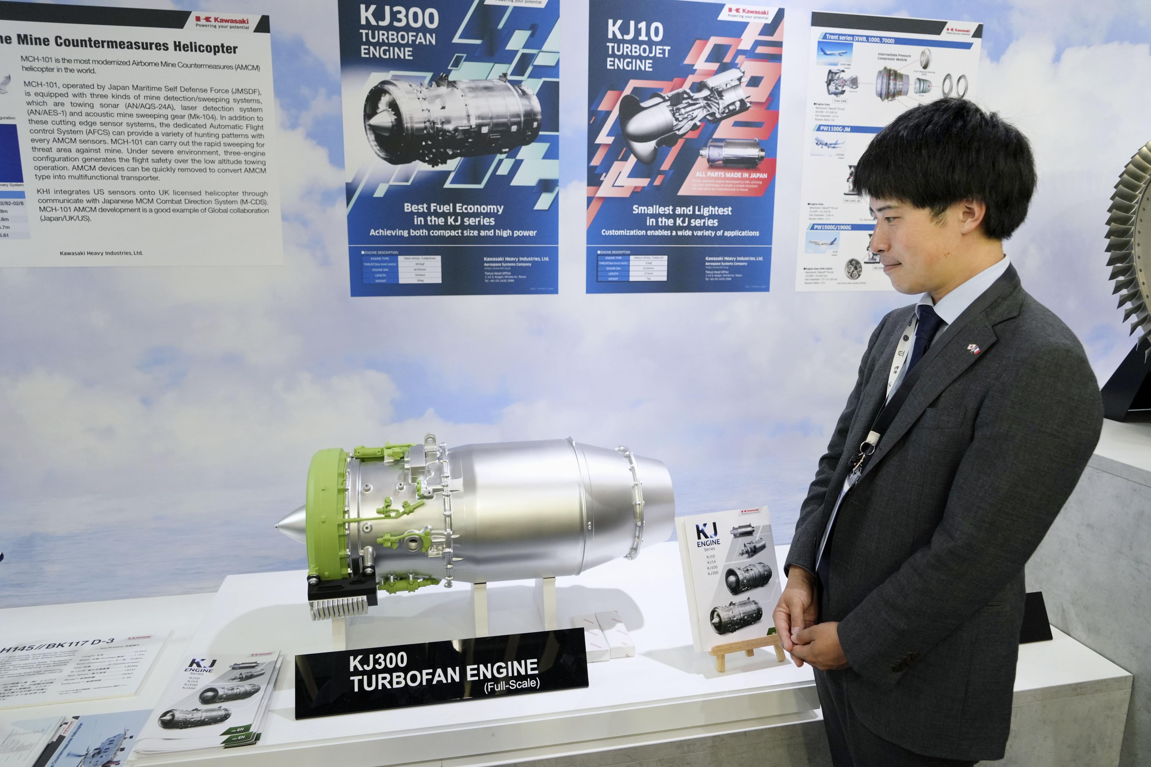 川崎重工やスバル、パリ航空ショーで防衛装備品アピール ウクライナ