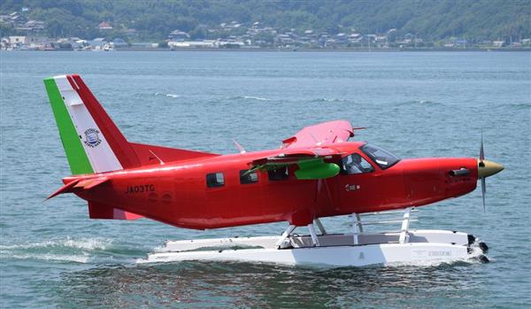 宮崎駿監督監修の「紅の翼」が登場 瀬戸内の水上機遊覧飛行開業1年で