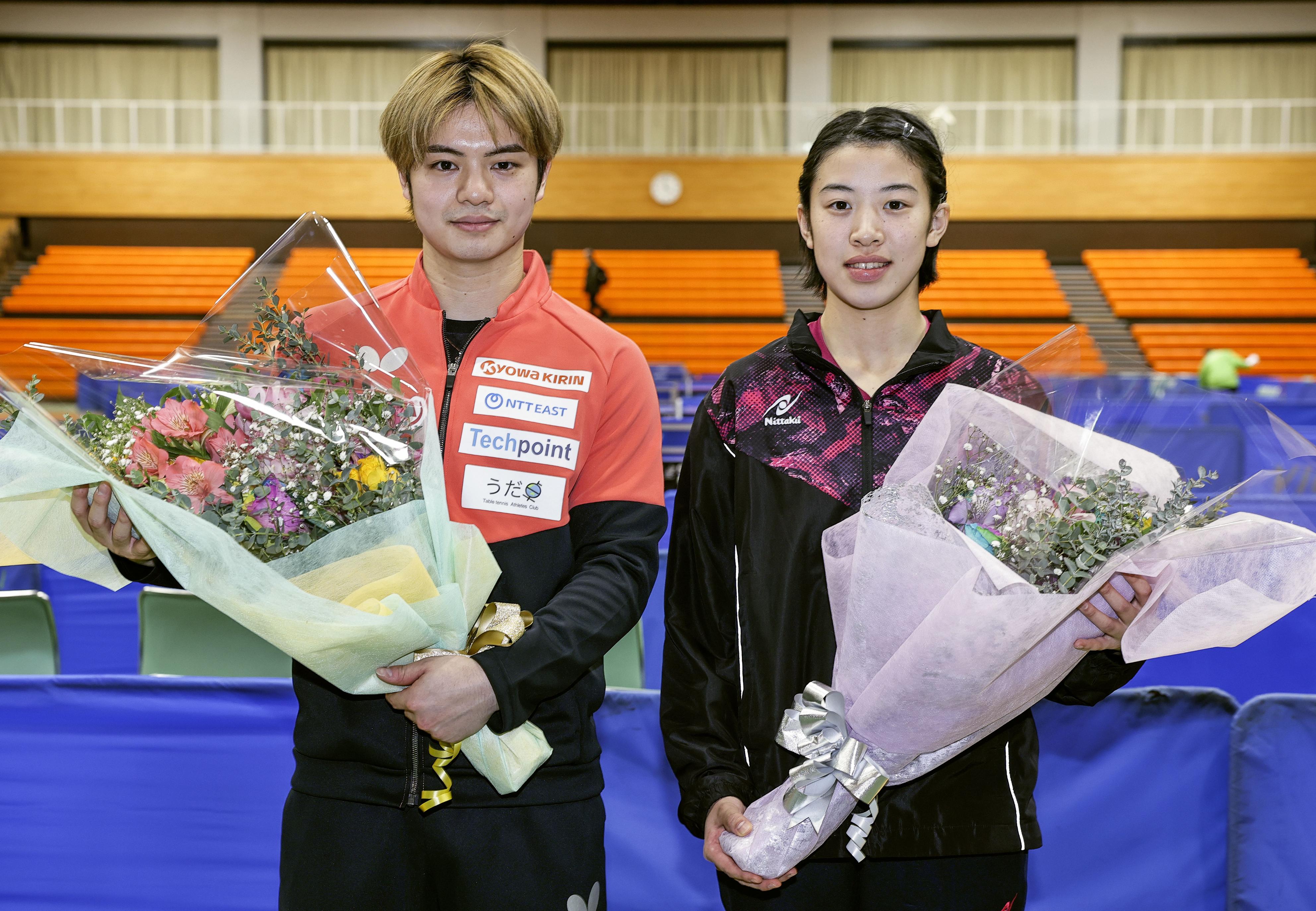 宇田幸矢、面手凜が代表権獲得 世界選手権団体戦／卓球 - サンスポ