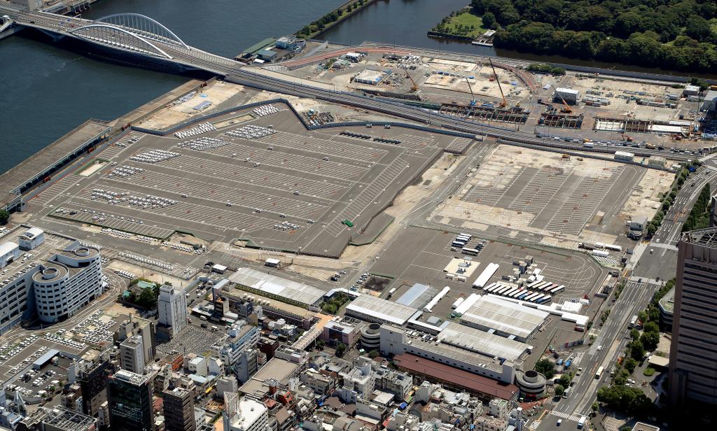 巨人　築地市場跡地への移転計画