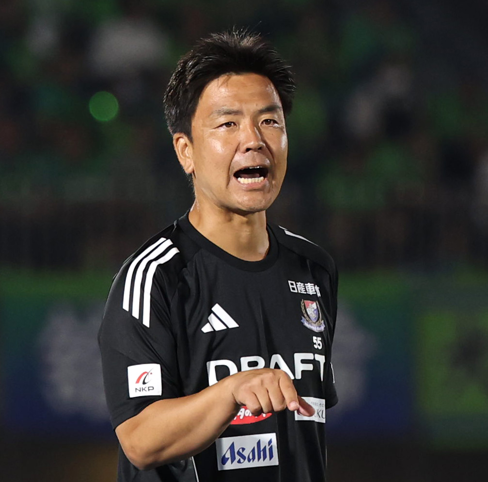 J1横浜M、大島秀夫監督との契約更新発表「強い横浜F・マリノスを