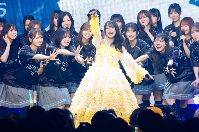 日向坂46山口陽世「6年半、とても私は幸せでした」卒セレで笑顔 ライブ