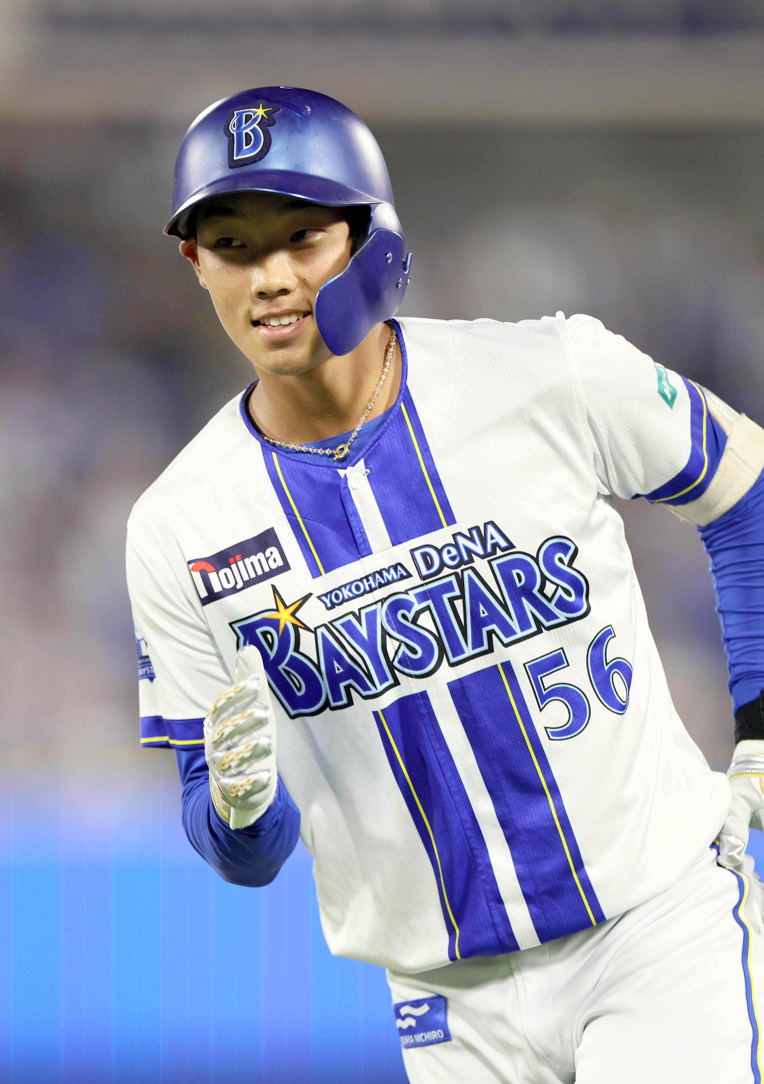 横浜DeNAベイスターズ 田内真翔選手 ビジターユニフォーム Lサイズ