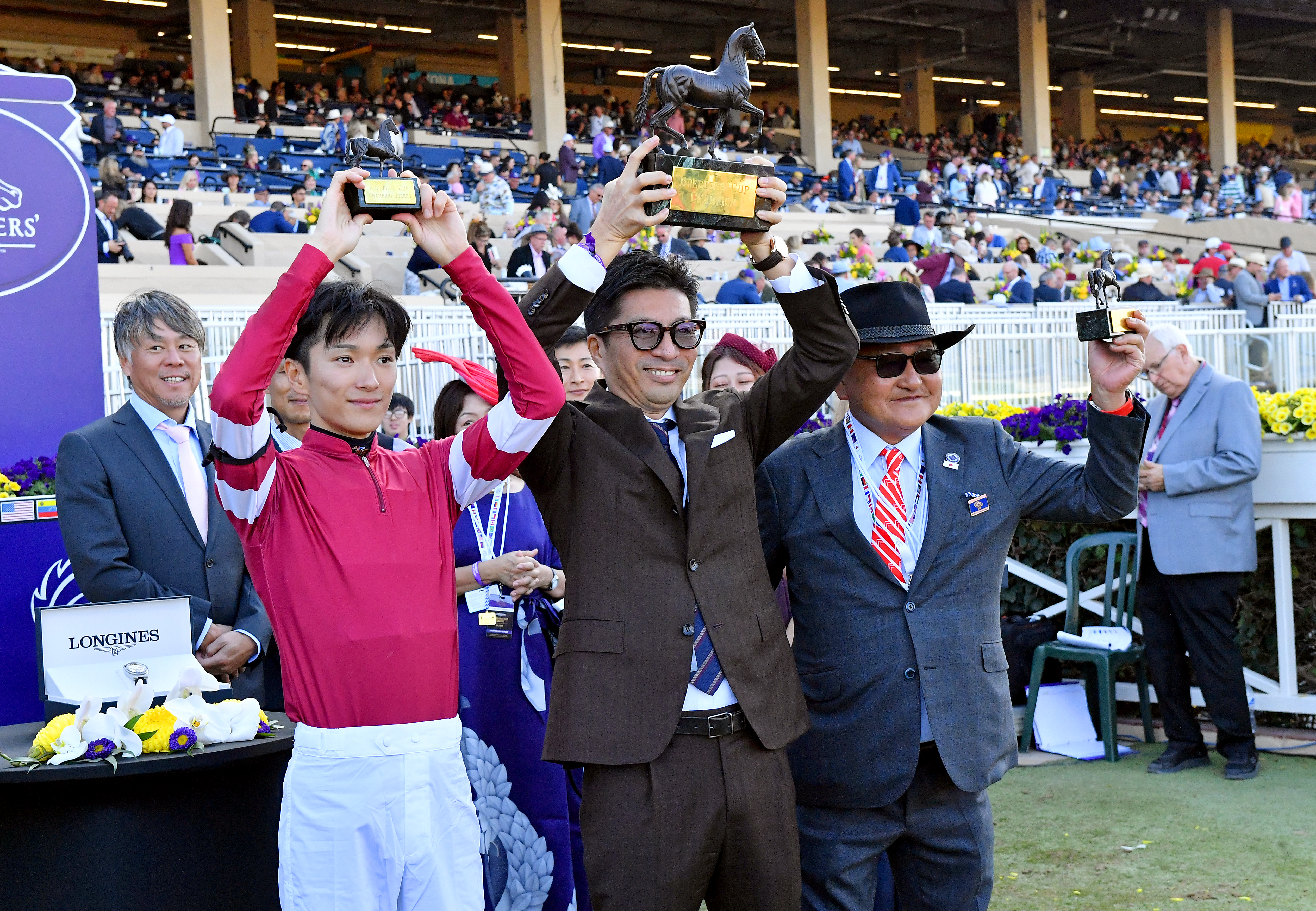 関西スポーツ賞に競馬の坂井瑠星騎手＆矢作芳人調教師ら 陸上の山西