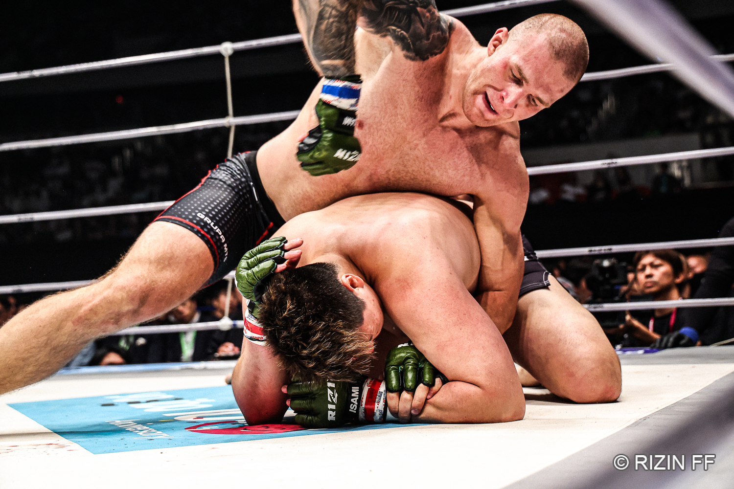 RIZIN．47】〝極真世界王者〟上田幹雄は腕ひしぎ十字固めで一本