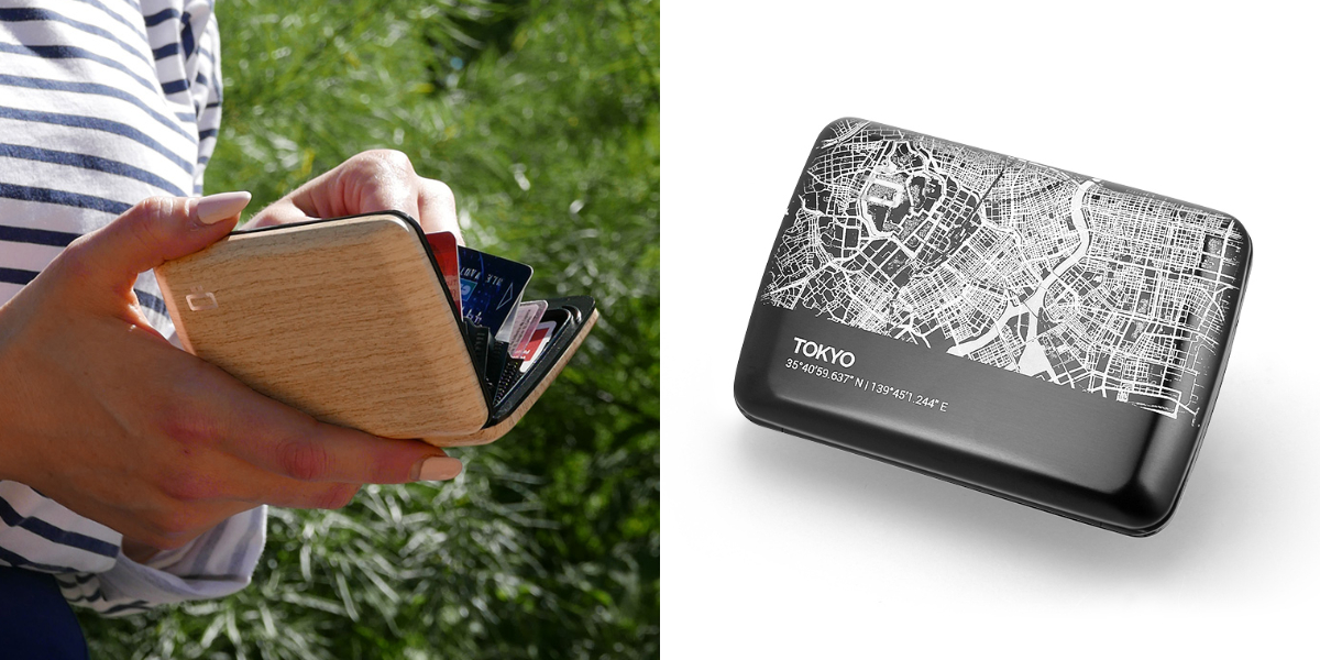 フランス製メタリックデザインのコンパクト財布「OGON（オゴン