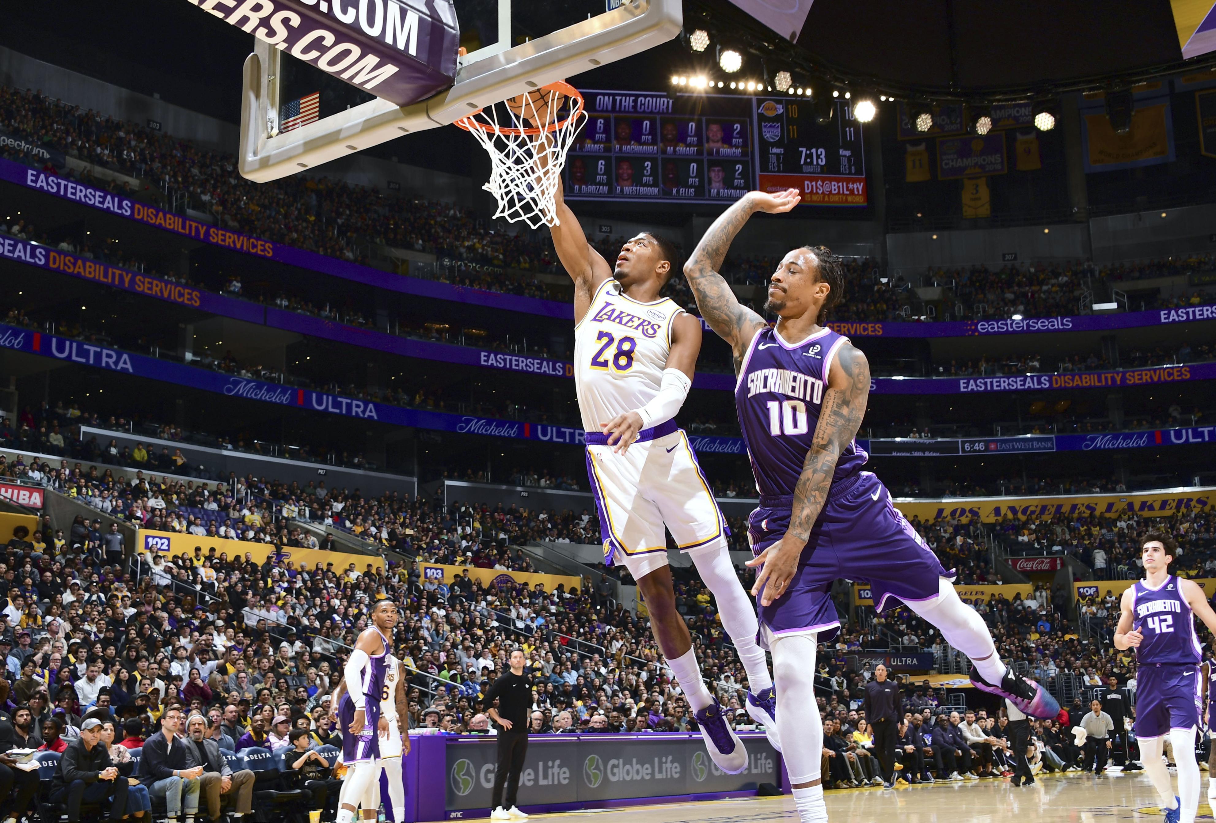 八村塁は12得点 レーカーズ連敗3で止める／NBA - サンスポ