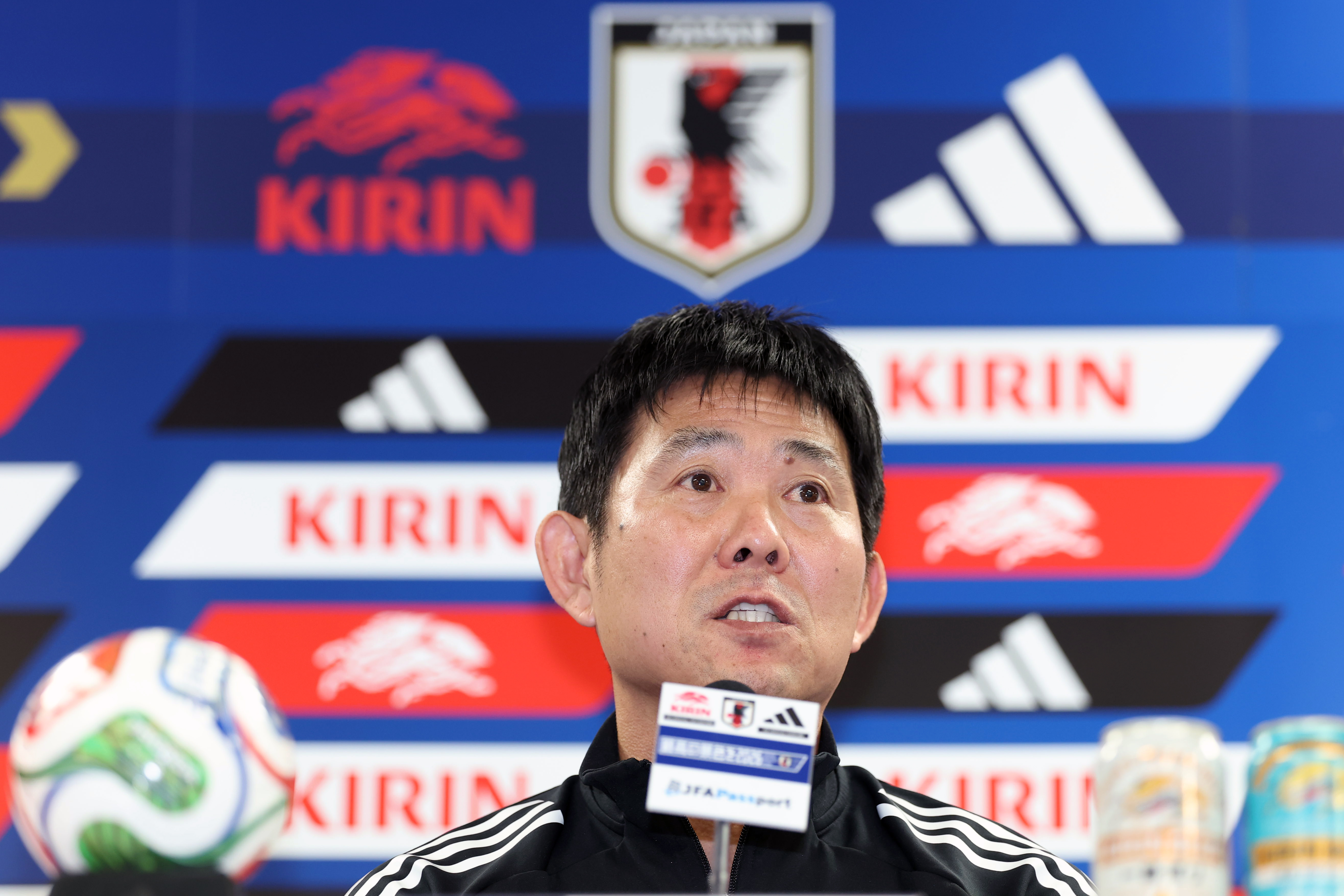 日本代表・森保一監督、長友不在で「佑都のキャラクターは絶大」感じる
