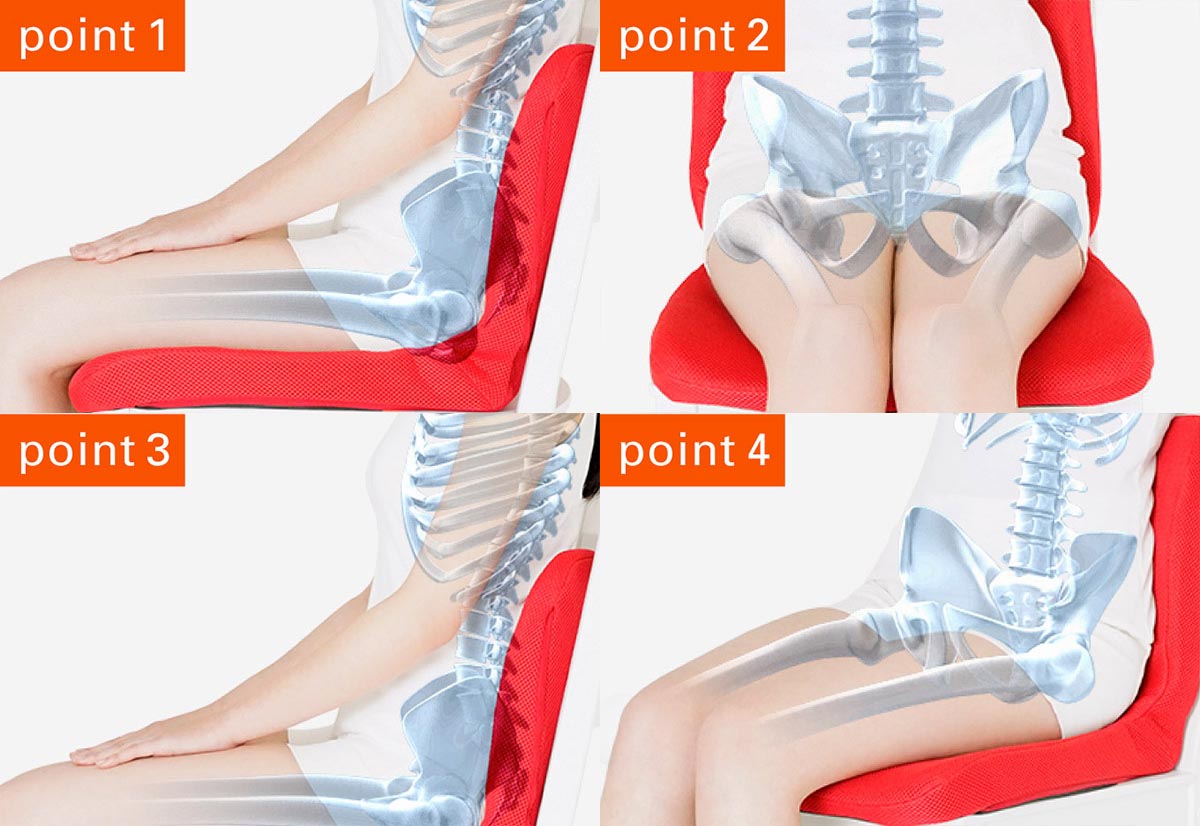 SNSで話題！作業療法士が作った、座るだけで正しい姿勢へと導く