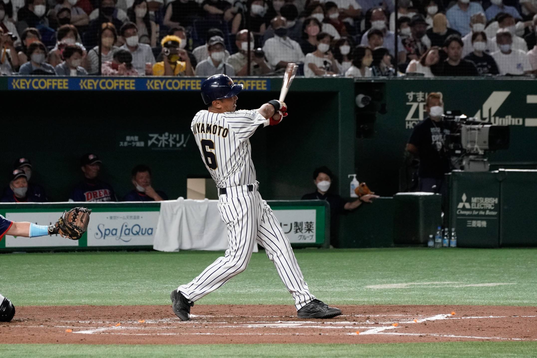 宮本慎也氏がｍｖｐ ９回よく持ちました 先制打 ダメ押し３ラン サントリードリームマッチ サンスポ