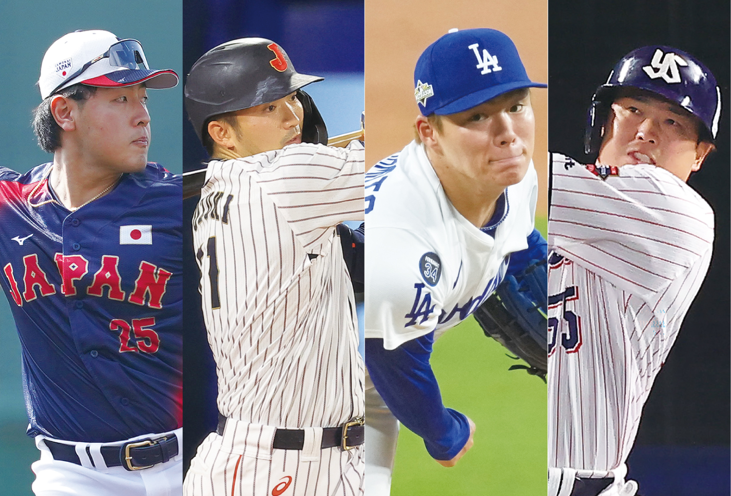 WBC日本代表に山本、鈴木、岡本、村上ら選出 井端監督「万全で来て