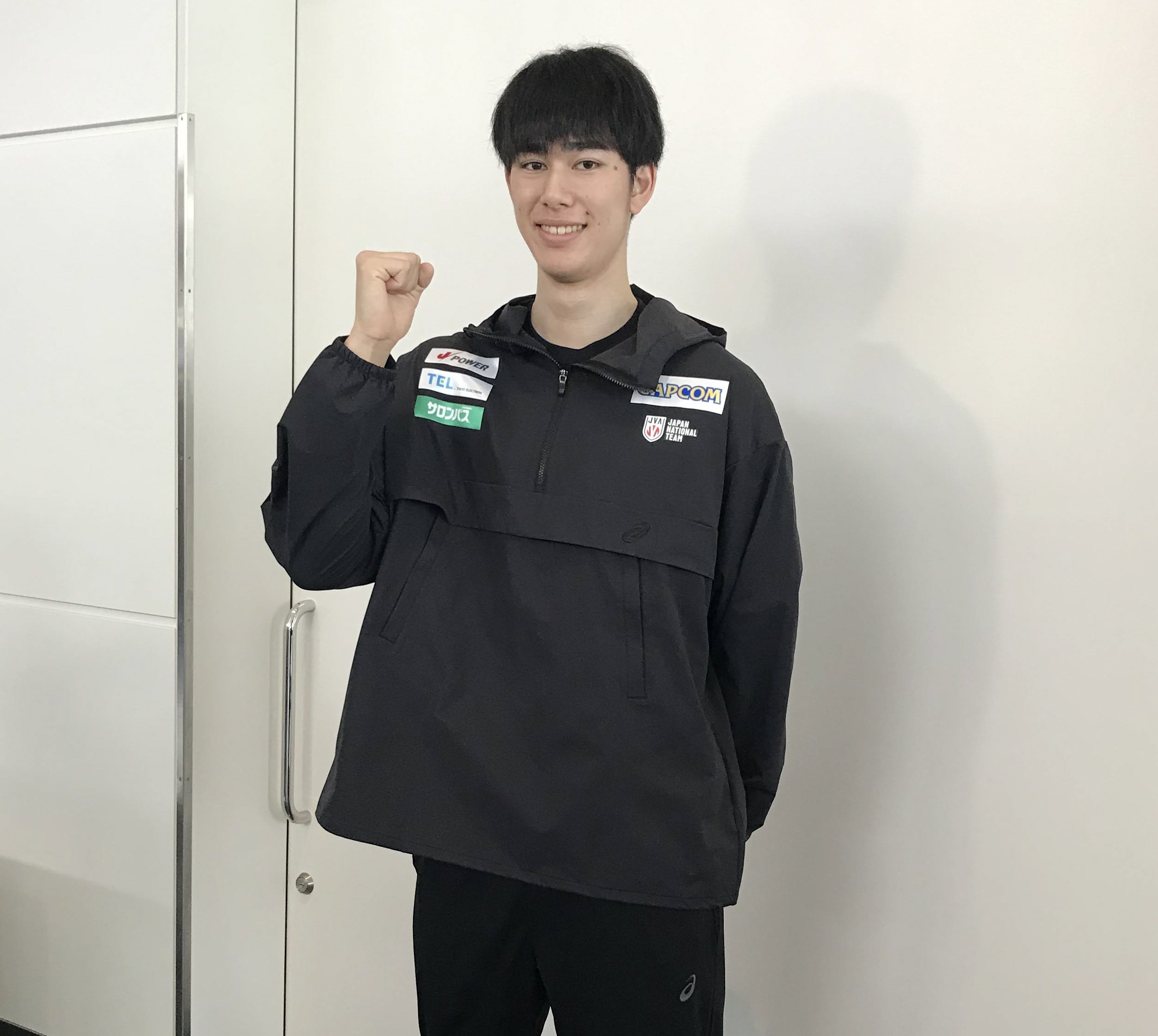 甲斐優斗「ワクワクしている」 男子日本代表がVNLへ出発 小川智大