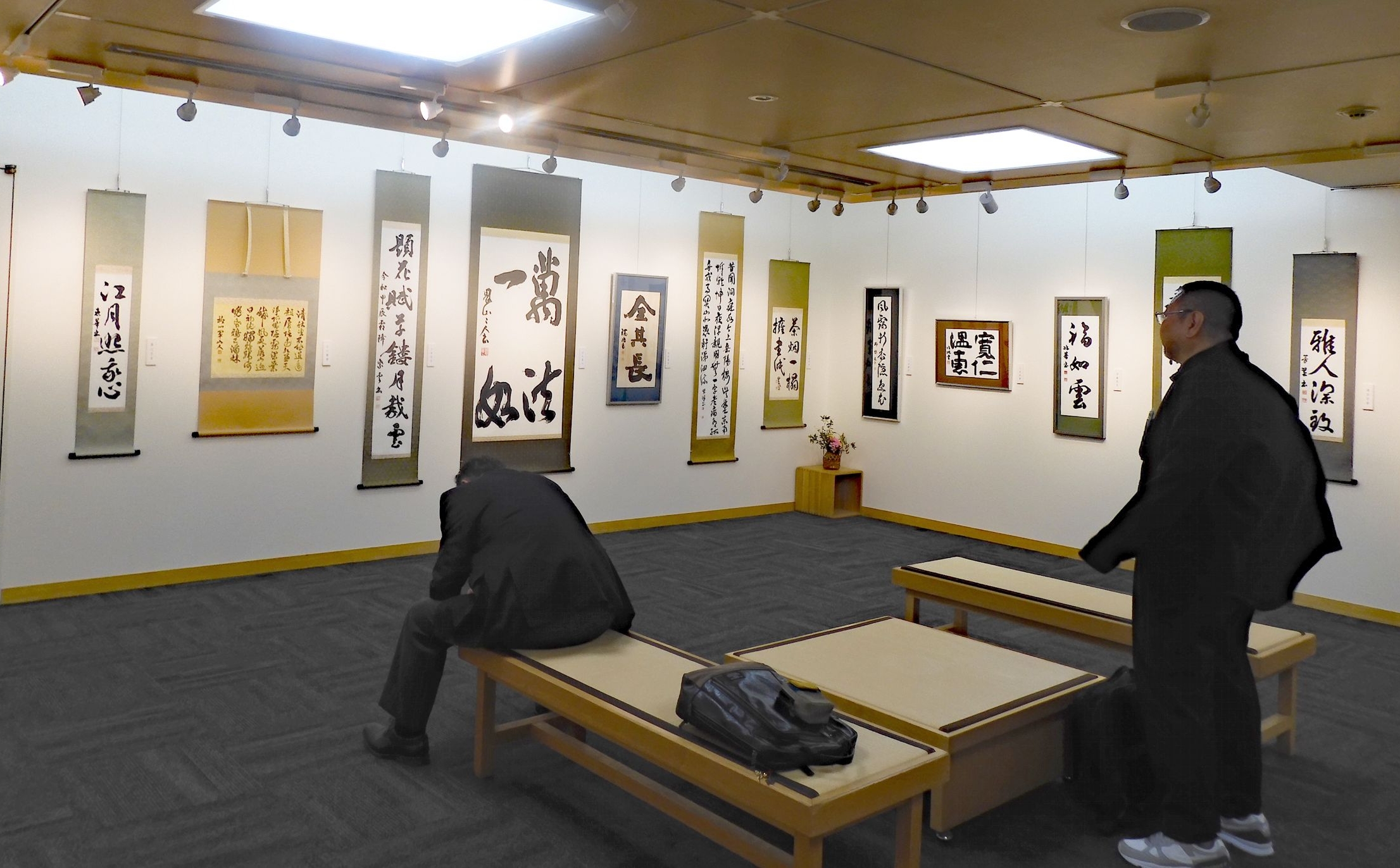 書の香気漂う「第37回研友社展」 11月9日まで日本橋で 川浪惇史