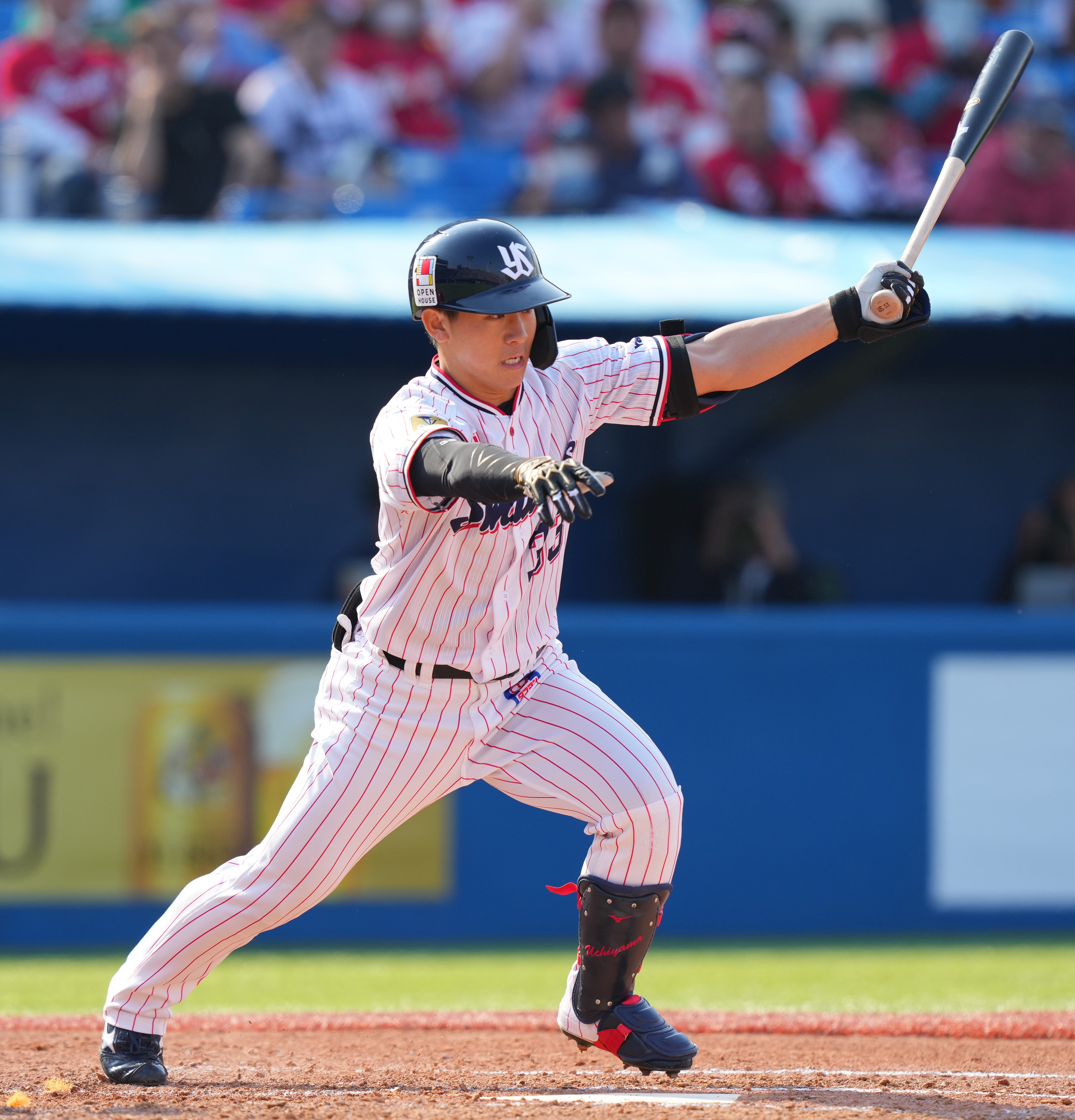 ヤクルト・内山壮真、捕手登録だけど右翼→左翼 2安打にも「内容は