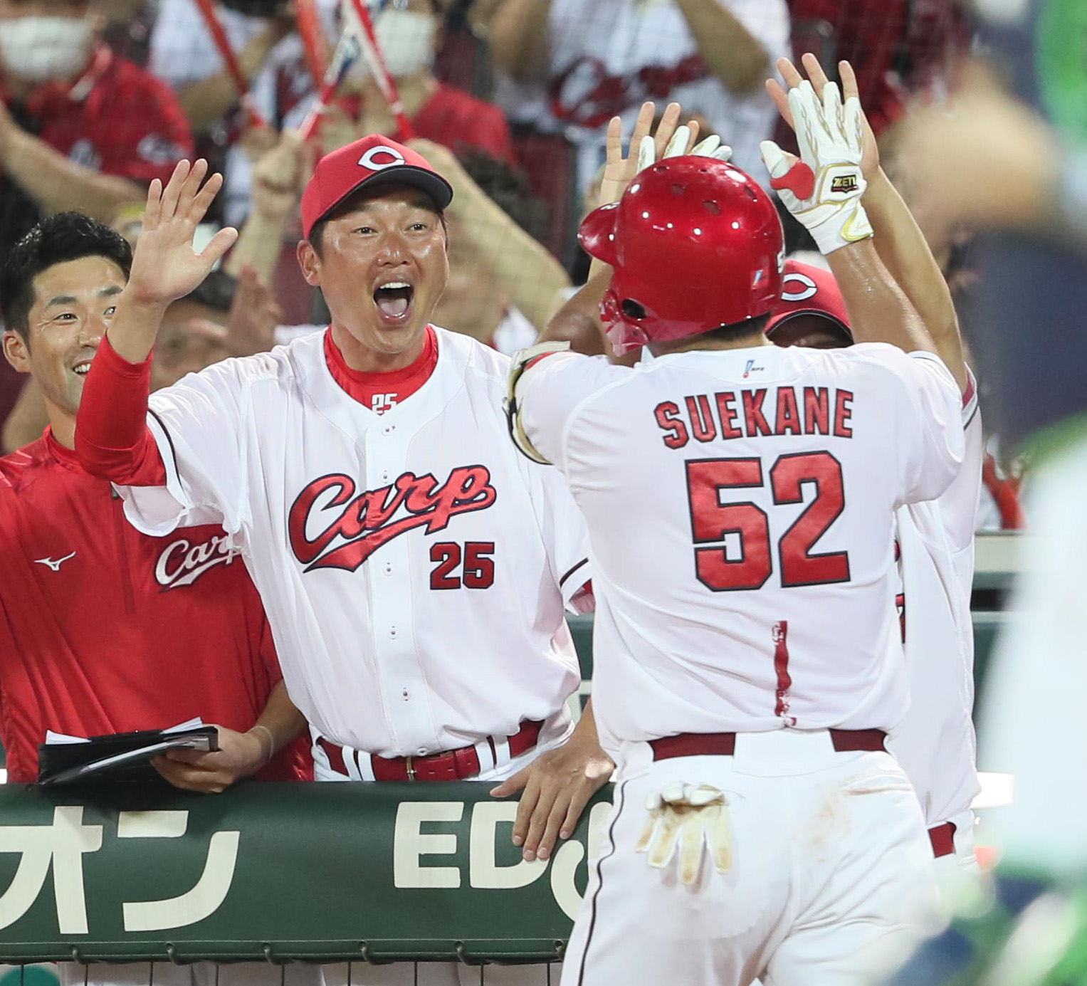 広島・末包昇大が逆転３ランを含む４打点と大暴れ、４年ぶりの９連勝