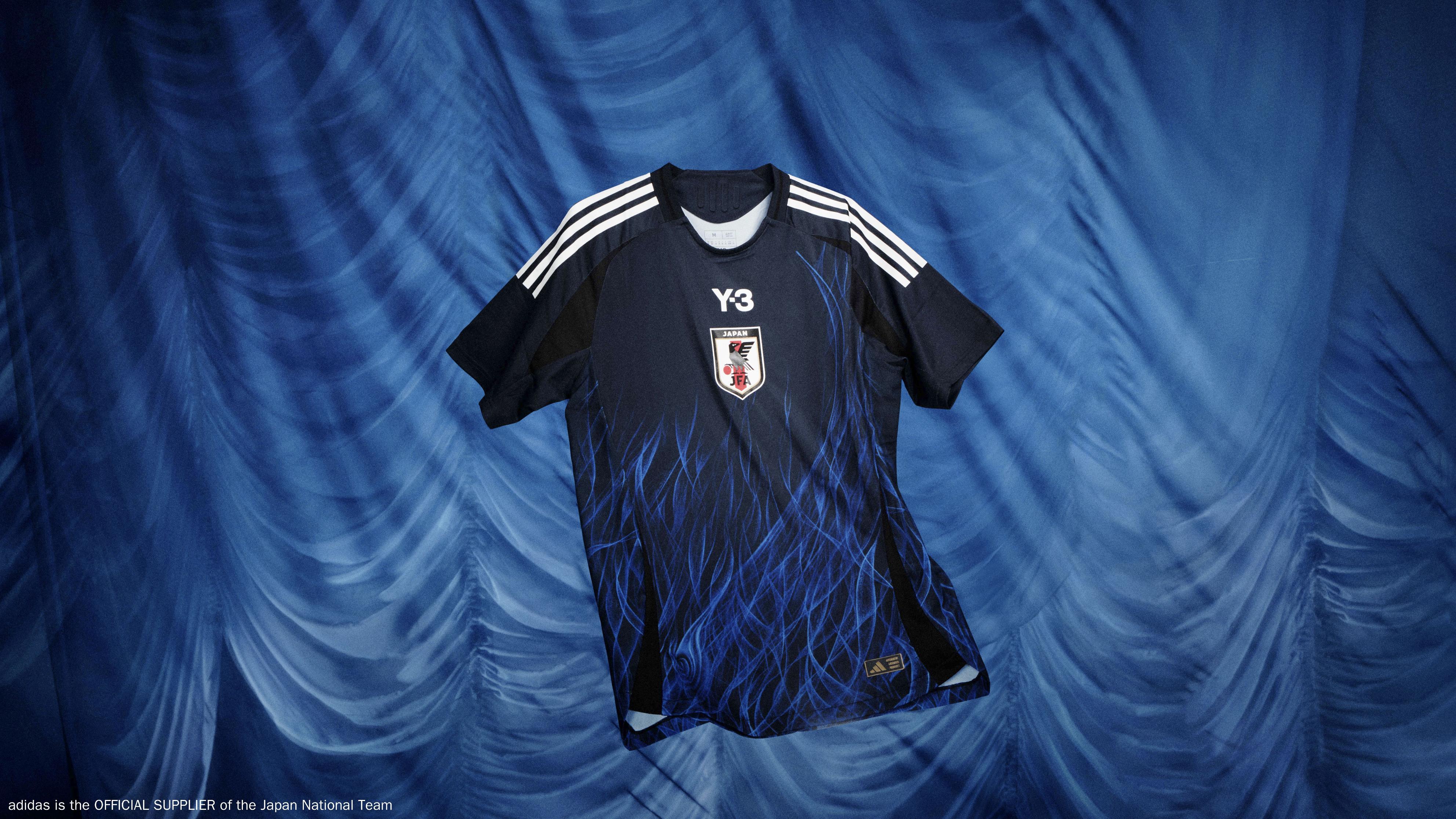 日本代表　炎　ユニフォーム W杯初出場20周年記念 日本代表 限定ユニフォーム 炎モデルが復刻