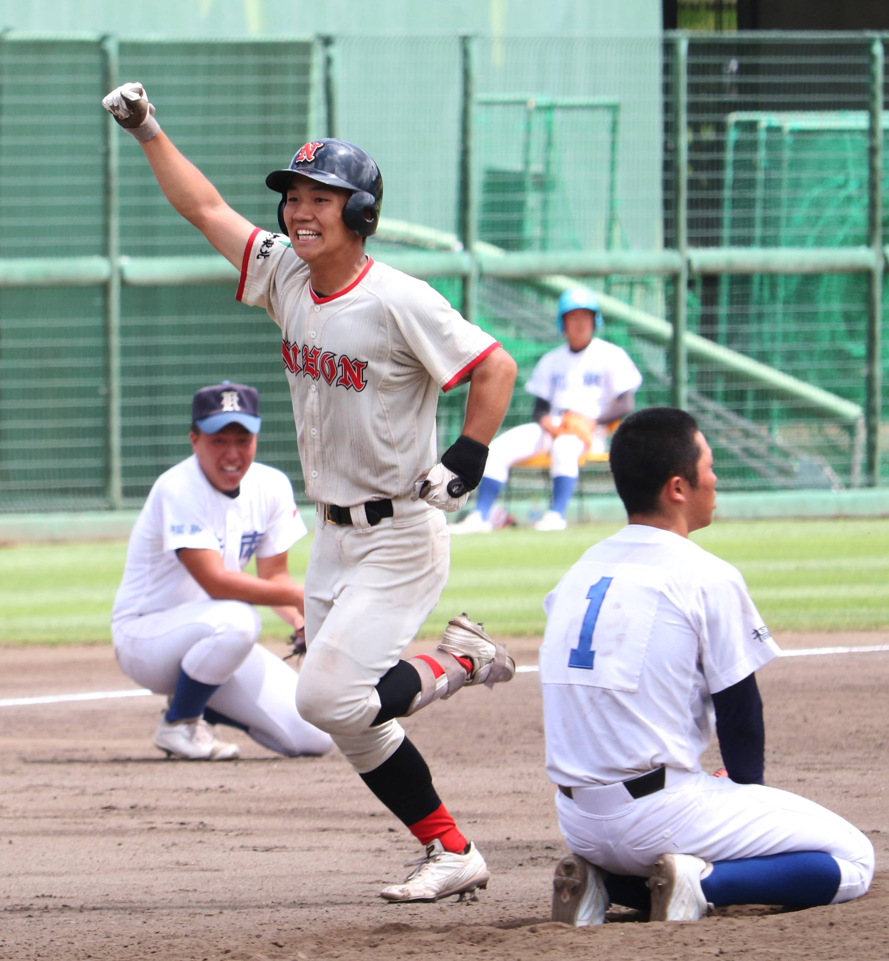 日大東北高校 野球 公式戦 ユニホーム - 野球