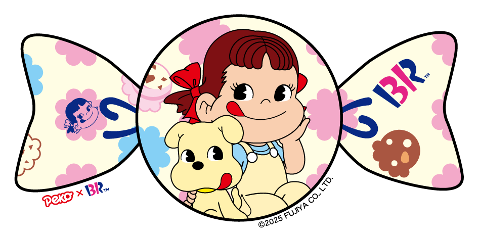 神コラボ来た」サーティワン×不二家のペコちゃん！ ミルキーをイメージ