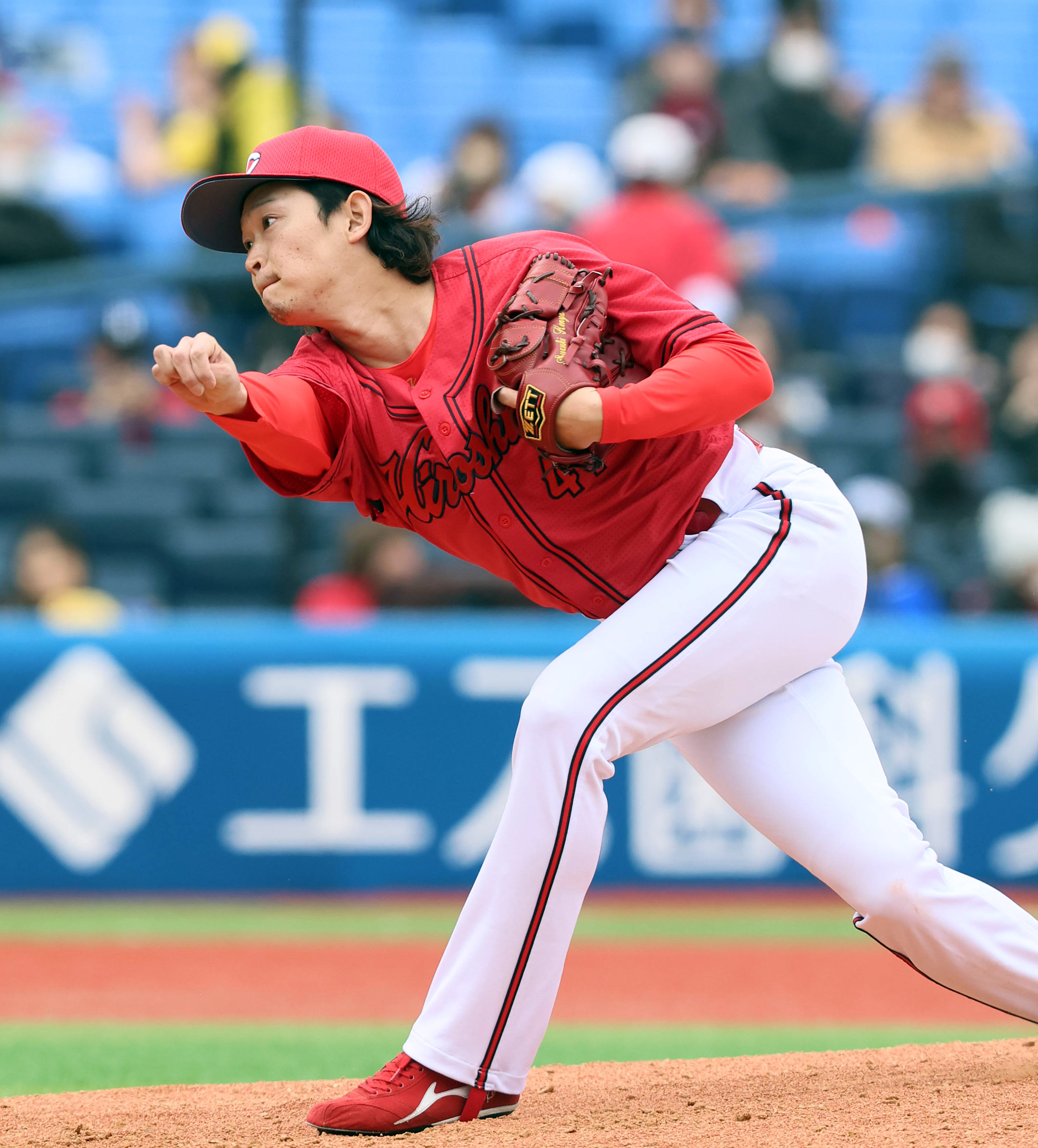 広島・鈴木健矢、2回無失点「いろんなところで期待に応えられるように