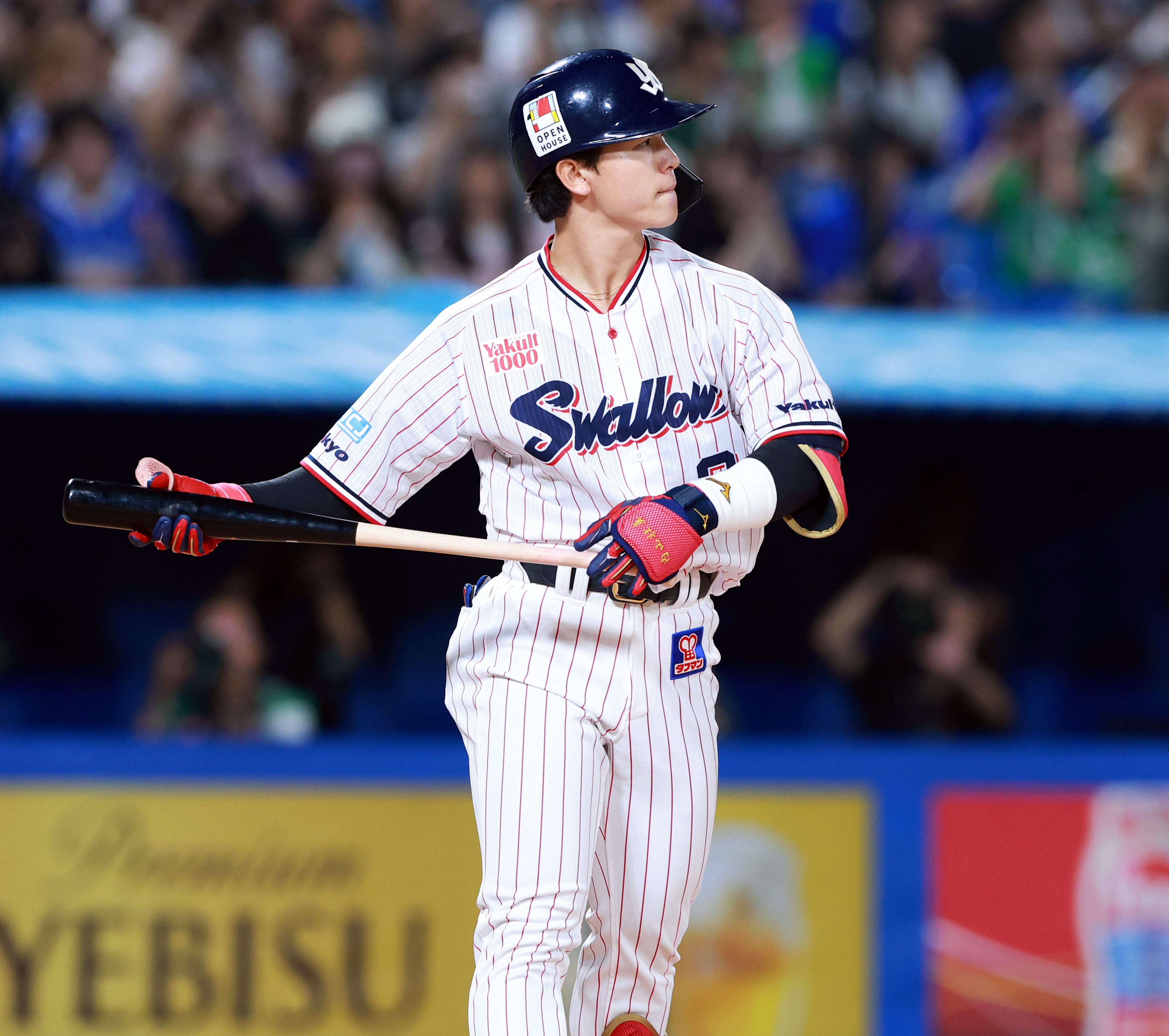 ヤクルト・内山壮真「何とか1本出したかった」 1軍復帰で代打登場も…大