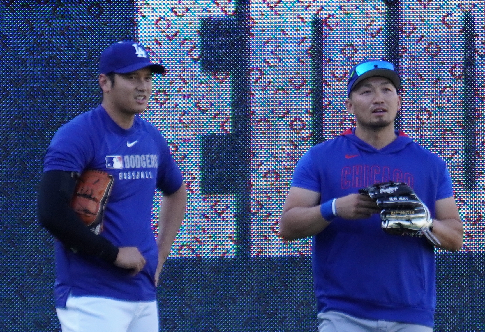 MLB】大谷翔平は13日ブルペン入りに向けキャッチボールで調整 鈴木誠也